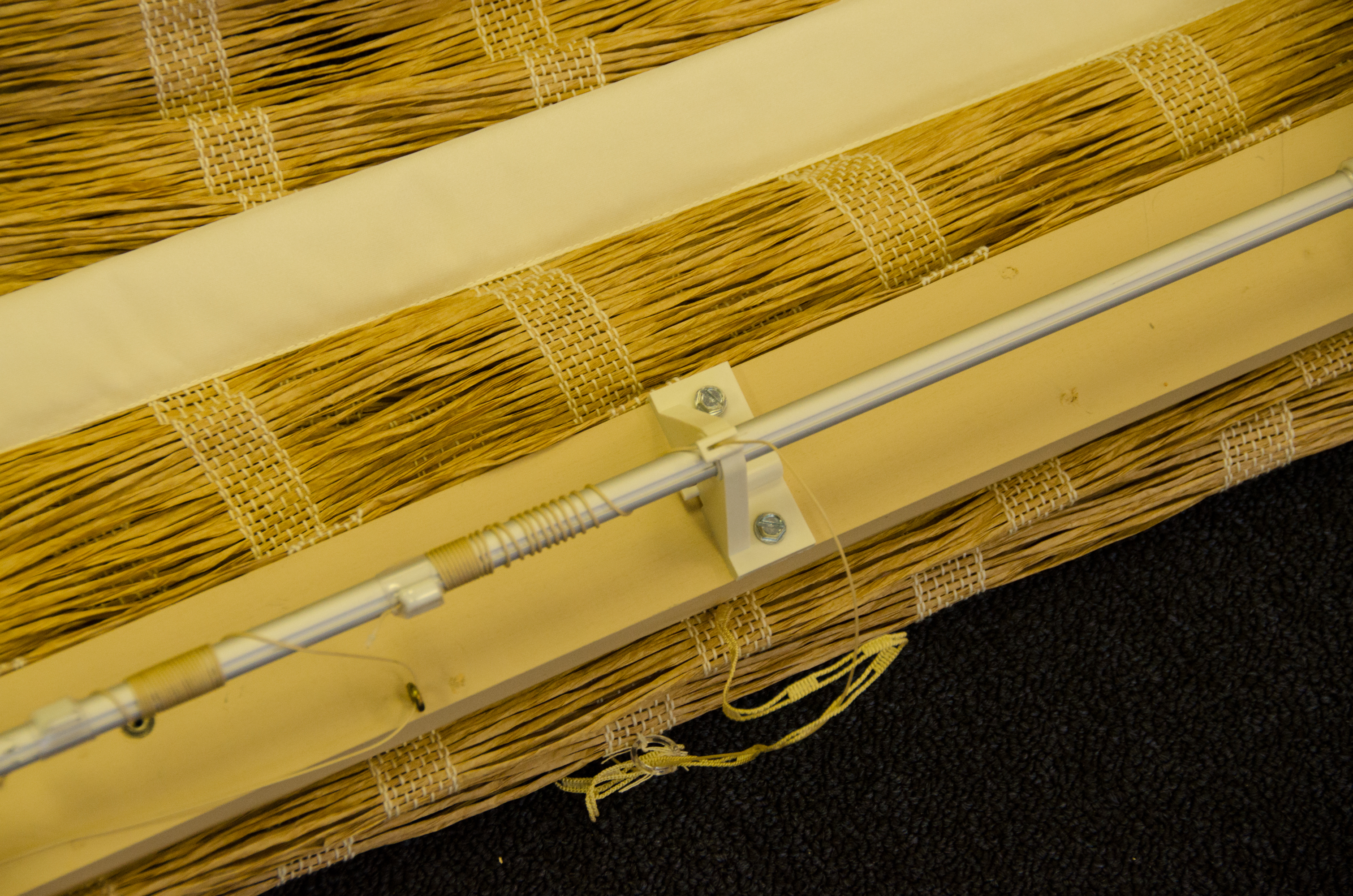 Pair of Natural Fiber Curtains