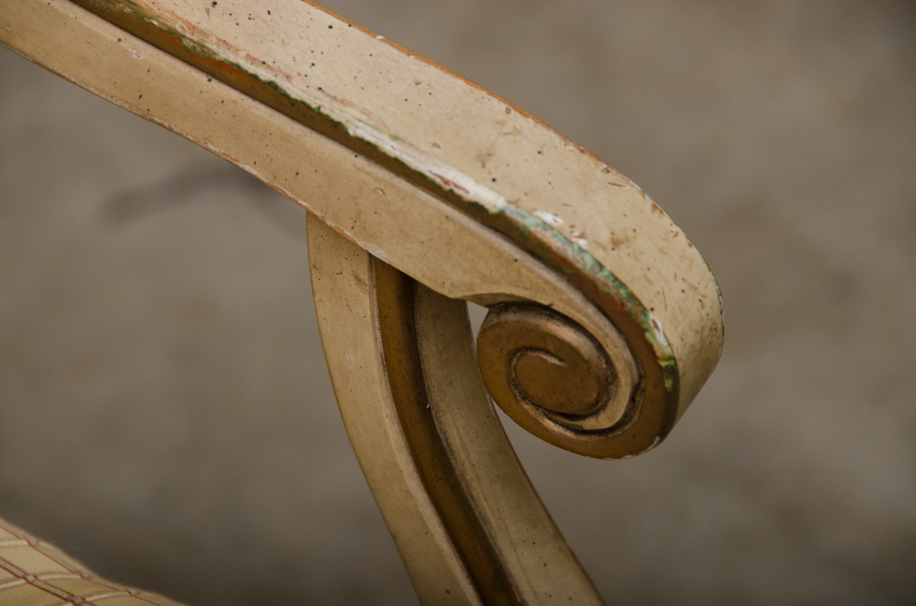 Pair of Vintage Painted Armchairs