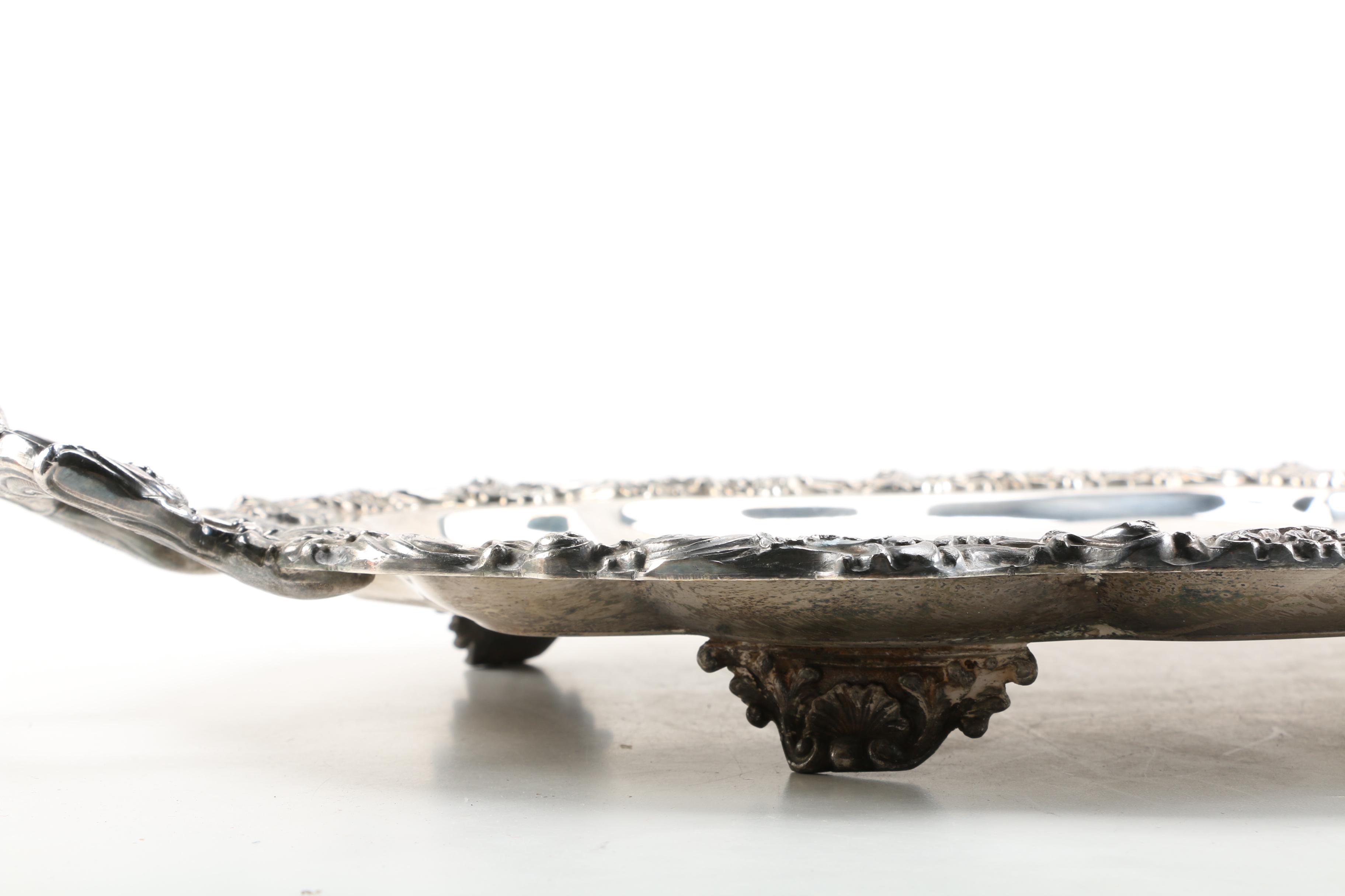 Sheffield Silver Company Silver Plate Serving Tray