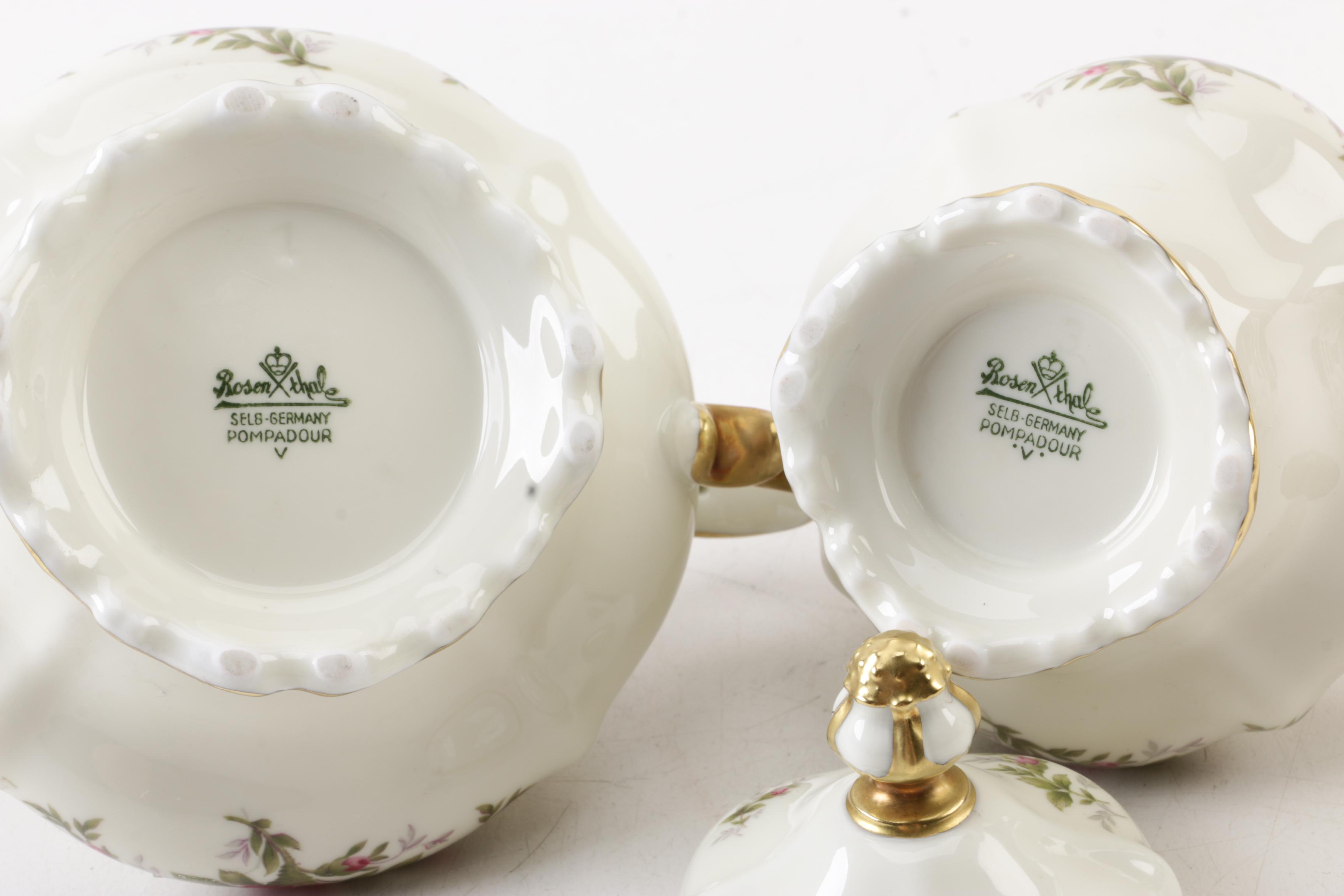 Rosenthal "Pompadour" Porcelain Serveware