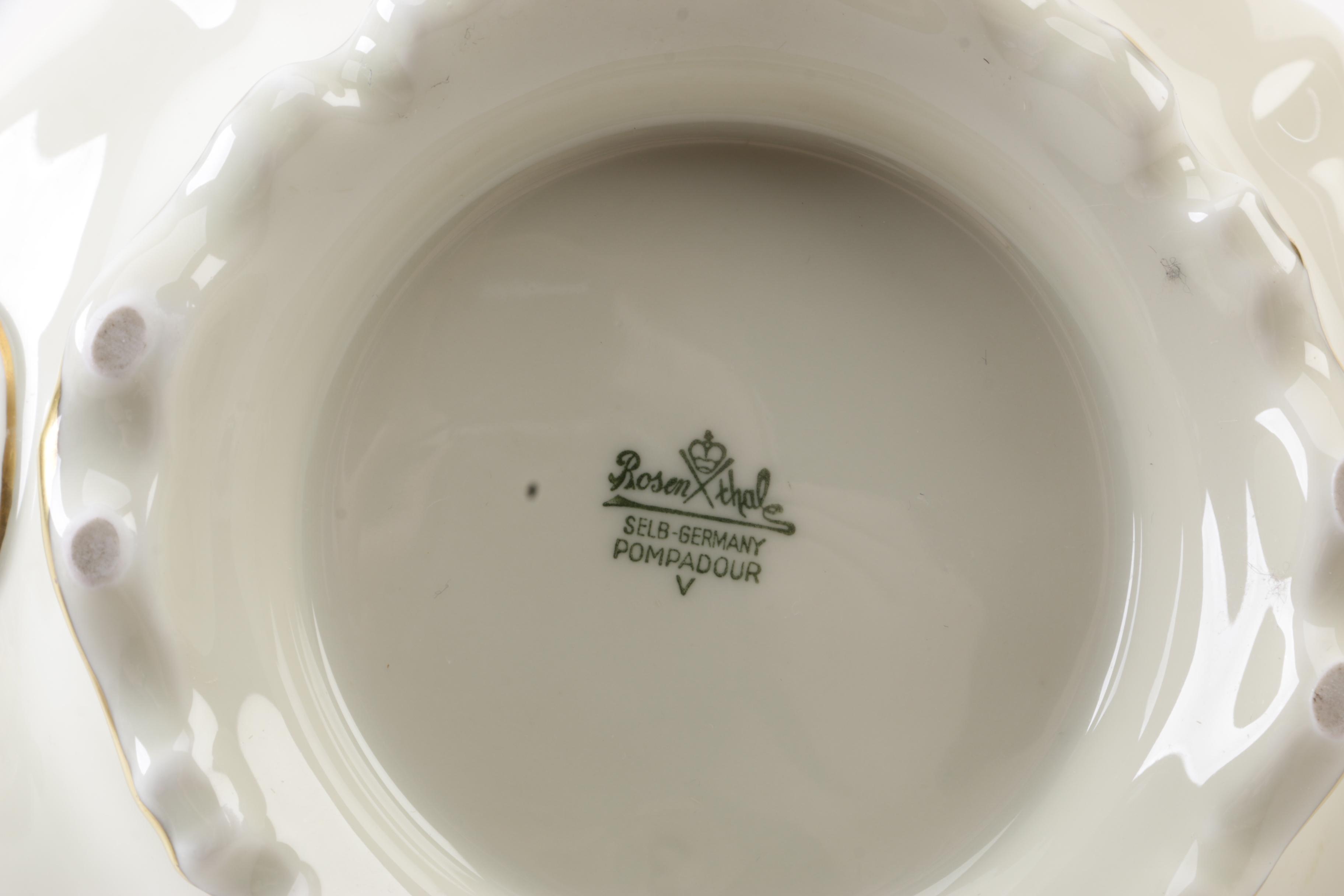 Rosenthal "Pompadour" Porcelain Serveware