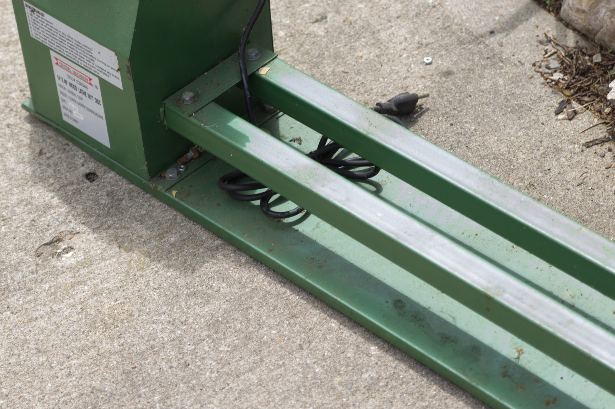 Central Machinery Lathe Machine