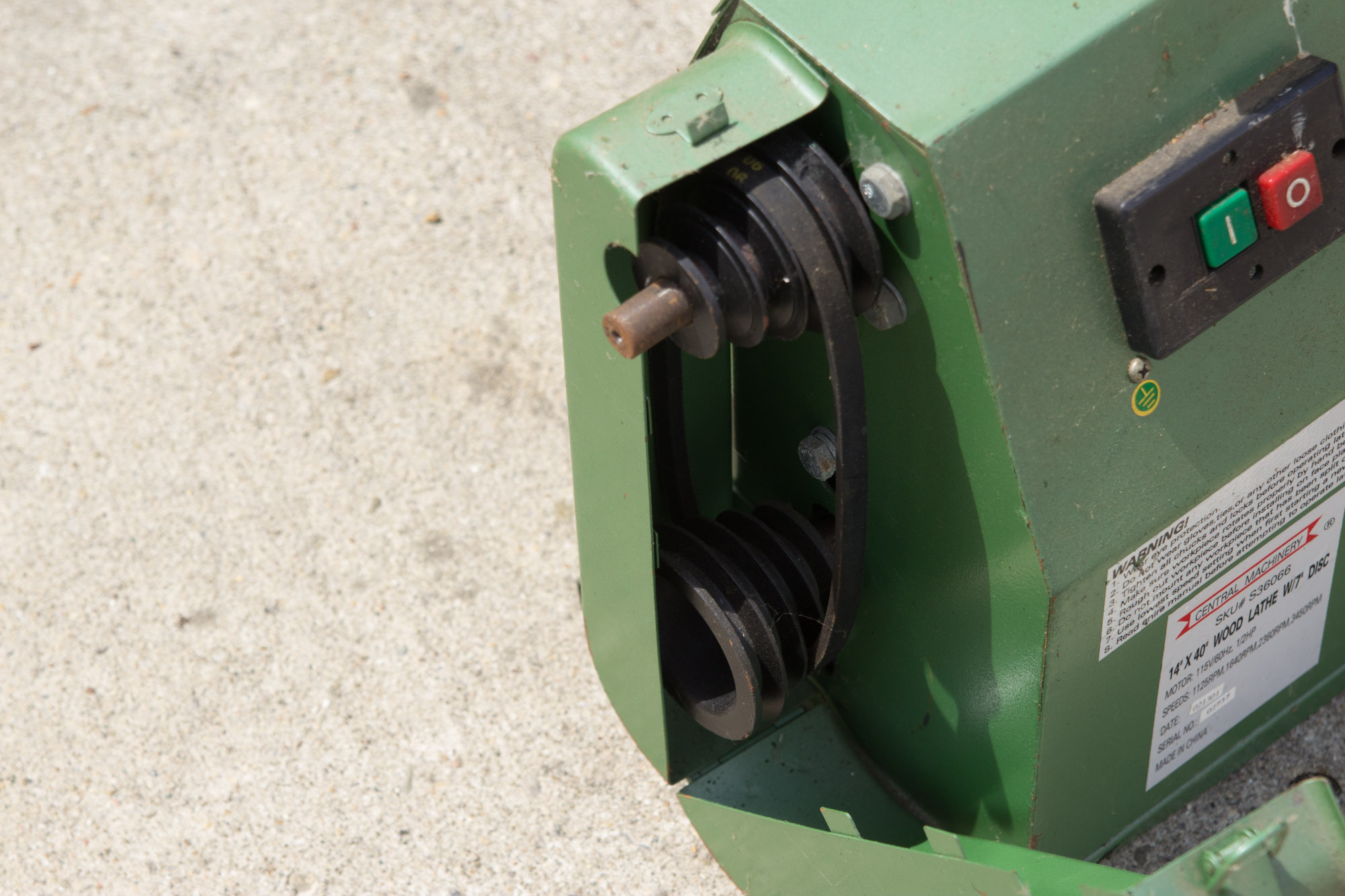 Central Machinery Lathe Machine