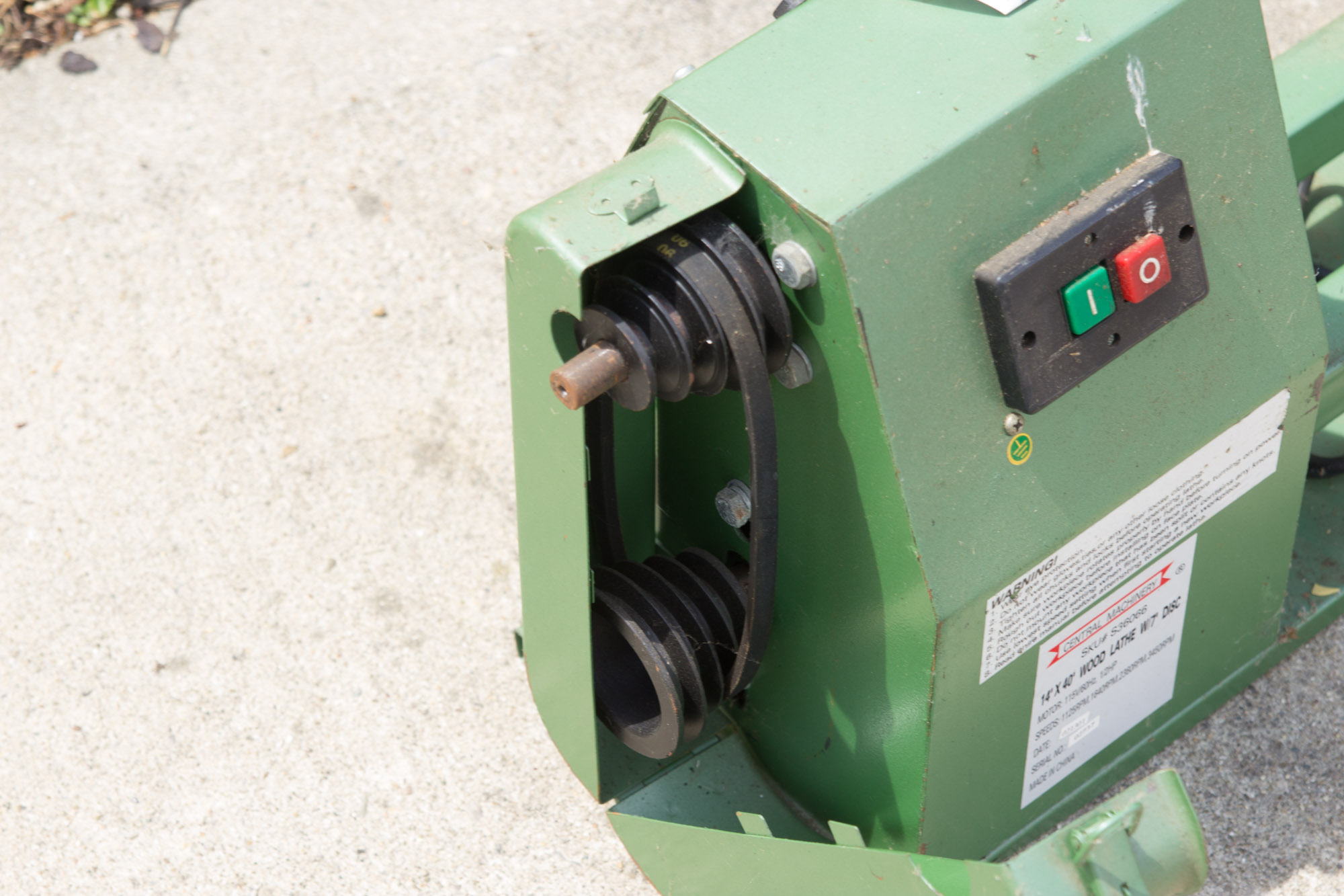 Central Machinery Lathe Machine