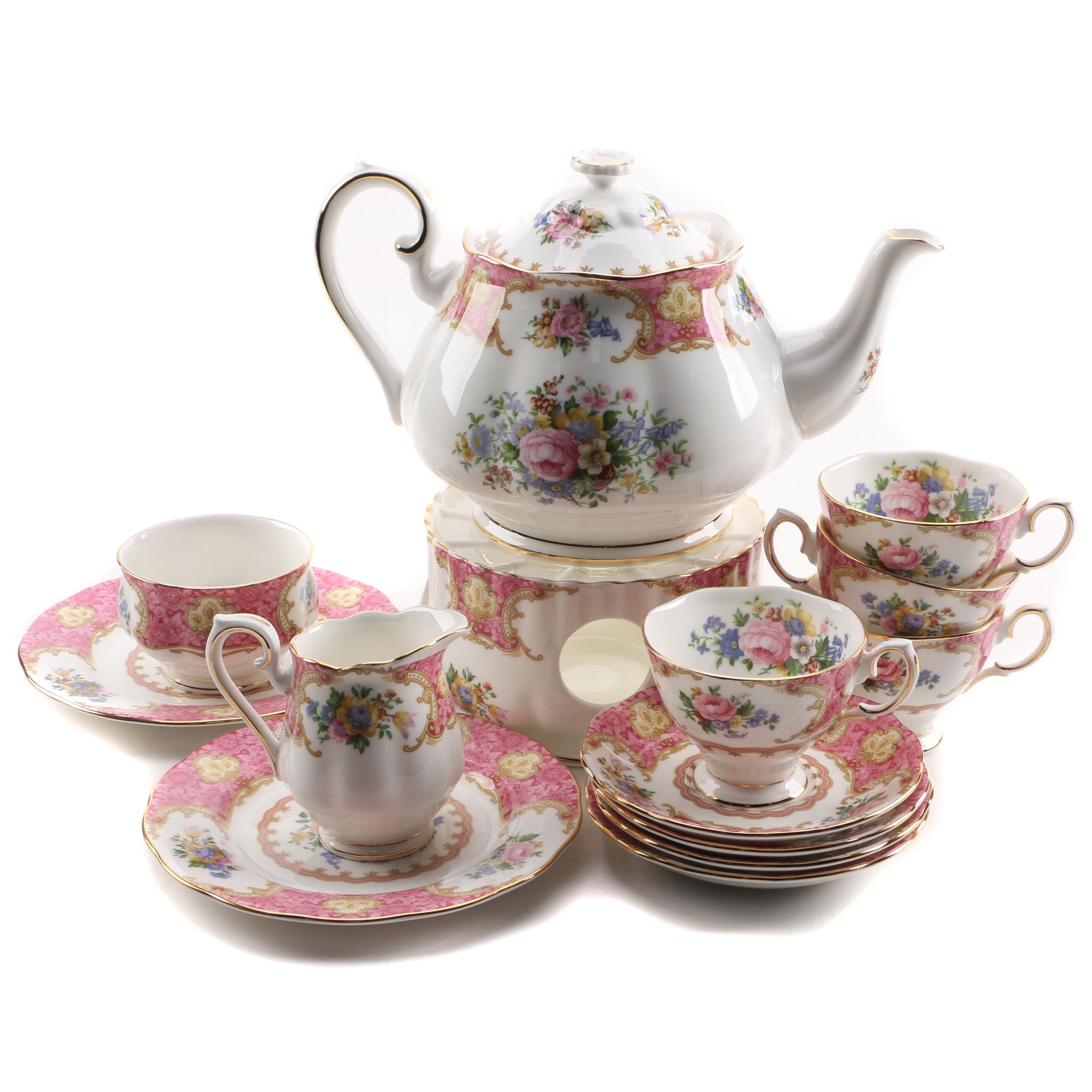 Royal Albert "Lady Carlyle" Bone China Tea Set