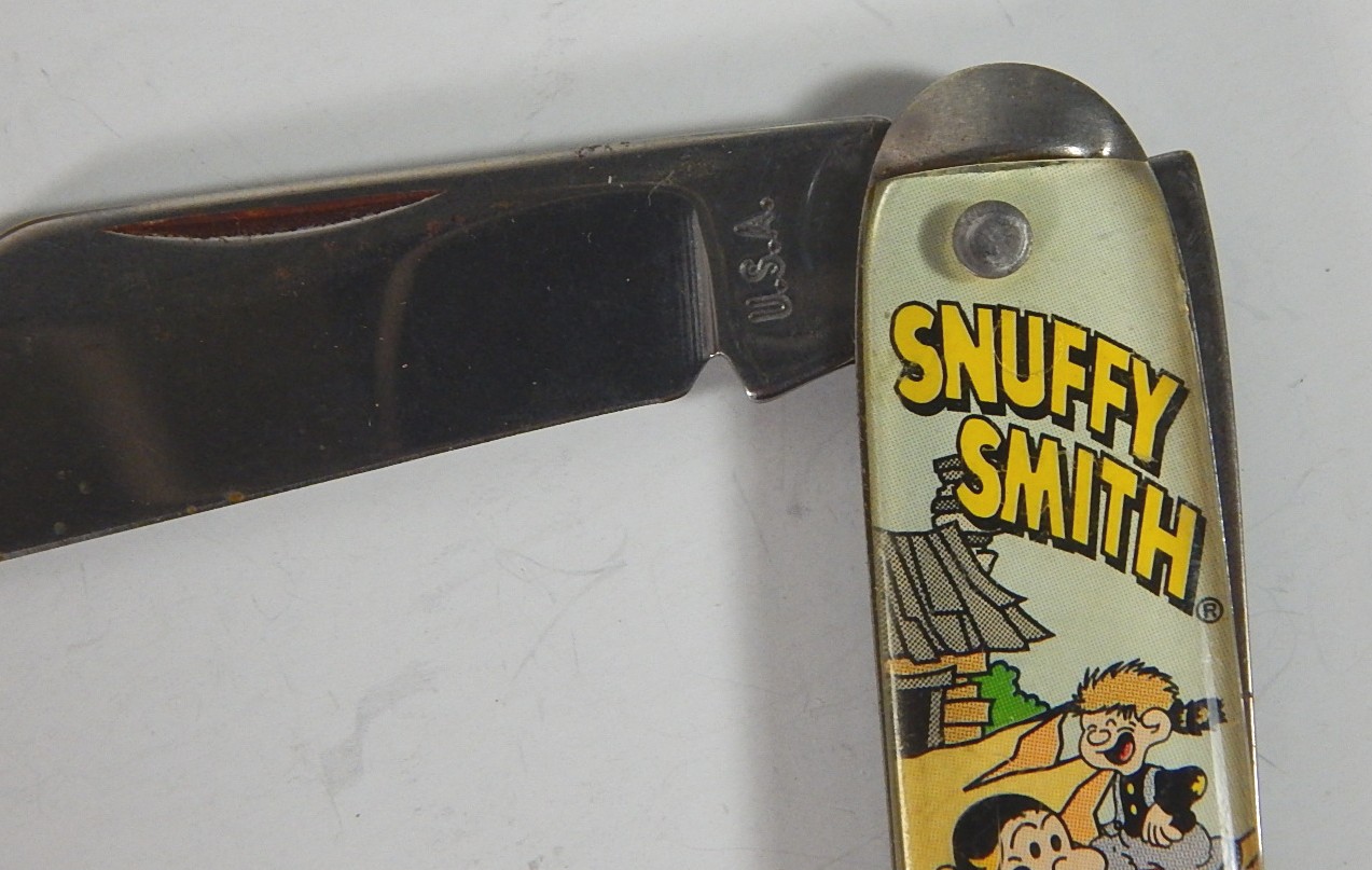 Pocket Knives Featuring Zorro, Tom Mix, Snuffy Smith