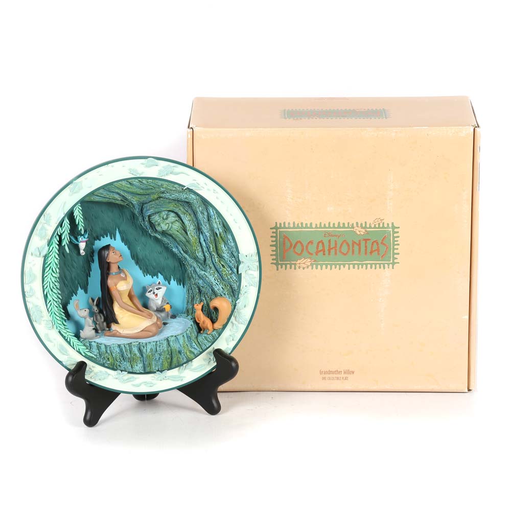 Disney's Pocahontas "Grandmother Willow" Plate