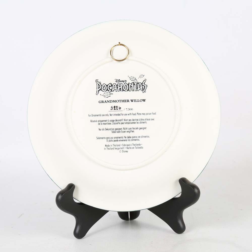 Disney's Pocahontas "Grandmother Willow" Plate