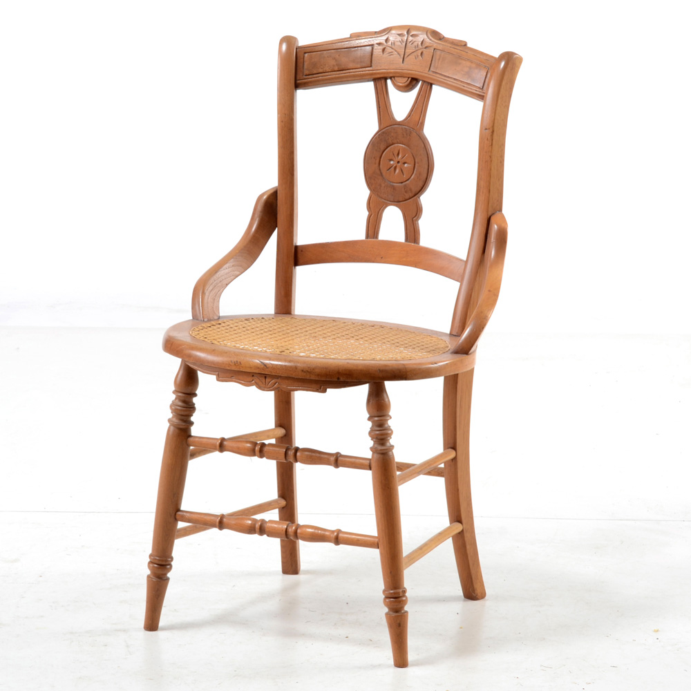 Victorian Walnut Side Chair