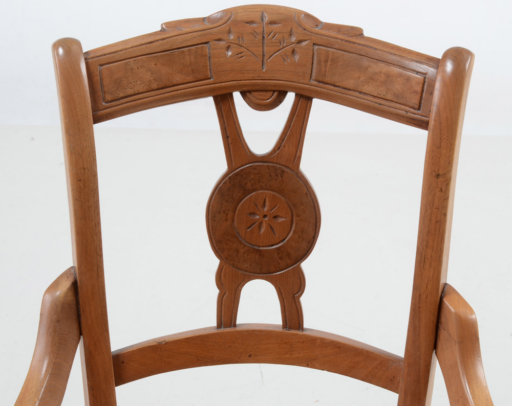 Victorian Walnut Side Chair