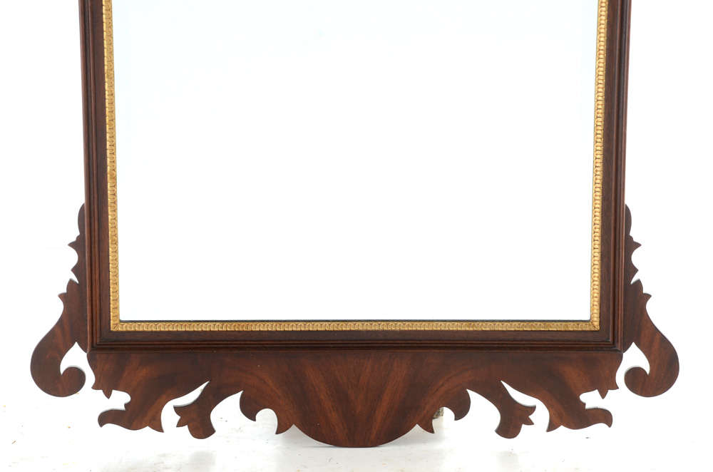 Henkel Harris Mahogany Wall Mirror