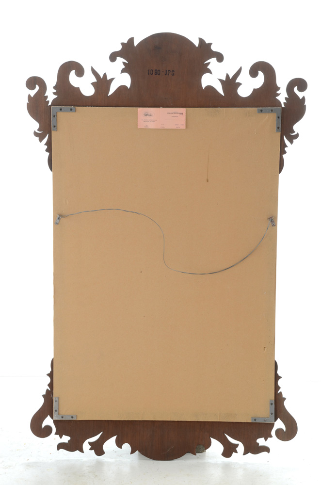 Henkel Harris Mahogany Wall Mirror