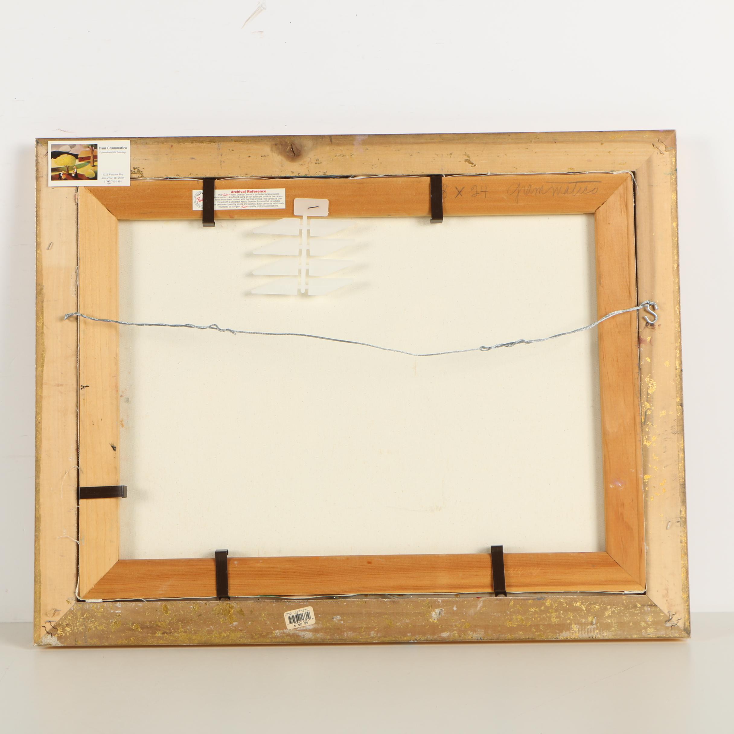 Lynn Grammatico Oil Painting of Rural Landscape