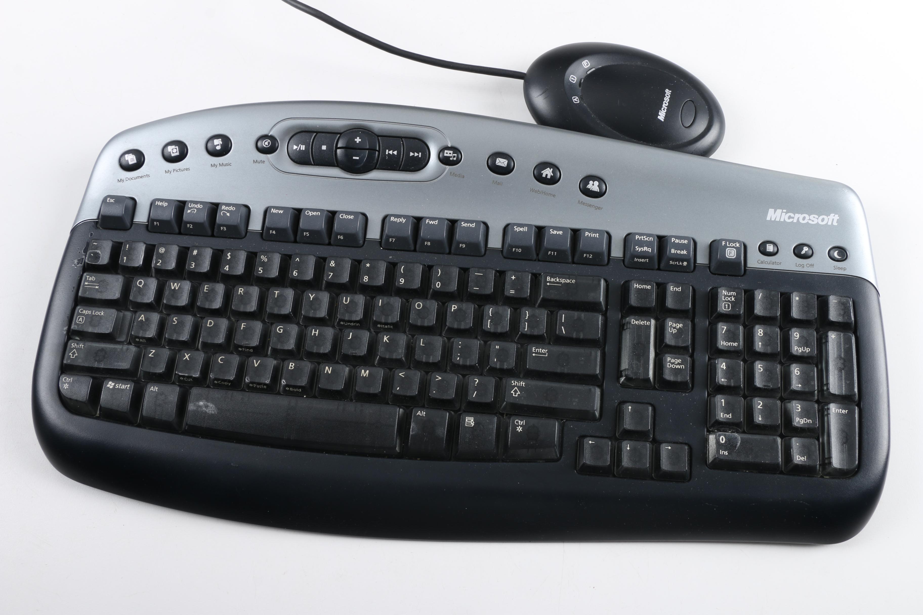 Lenovo ThinkCentre E73 Desktop with Asus Computer Monitor and Accessories