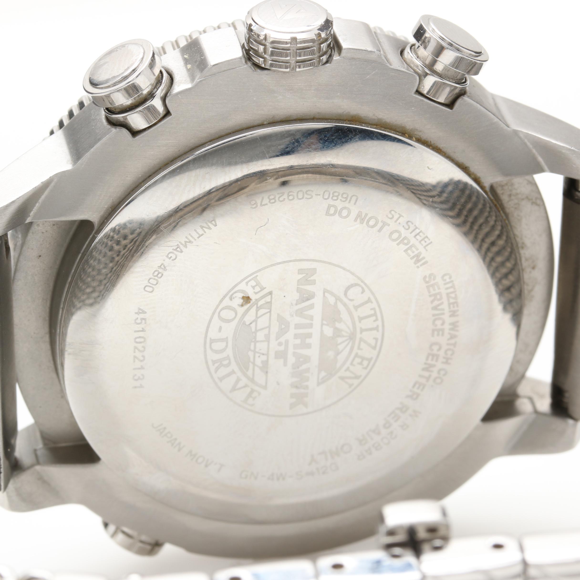 Citizen Stainless Steel Atomic Time Keeping Watch