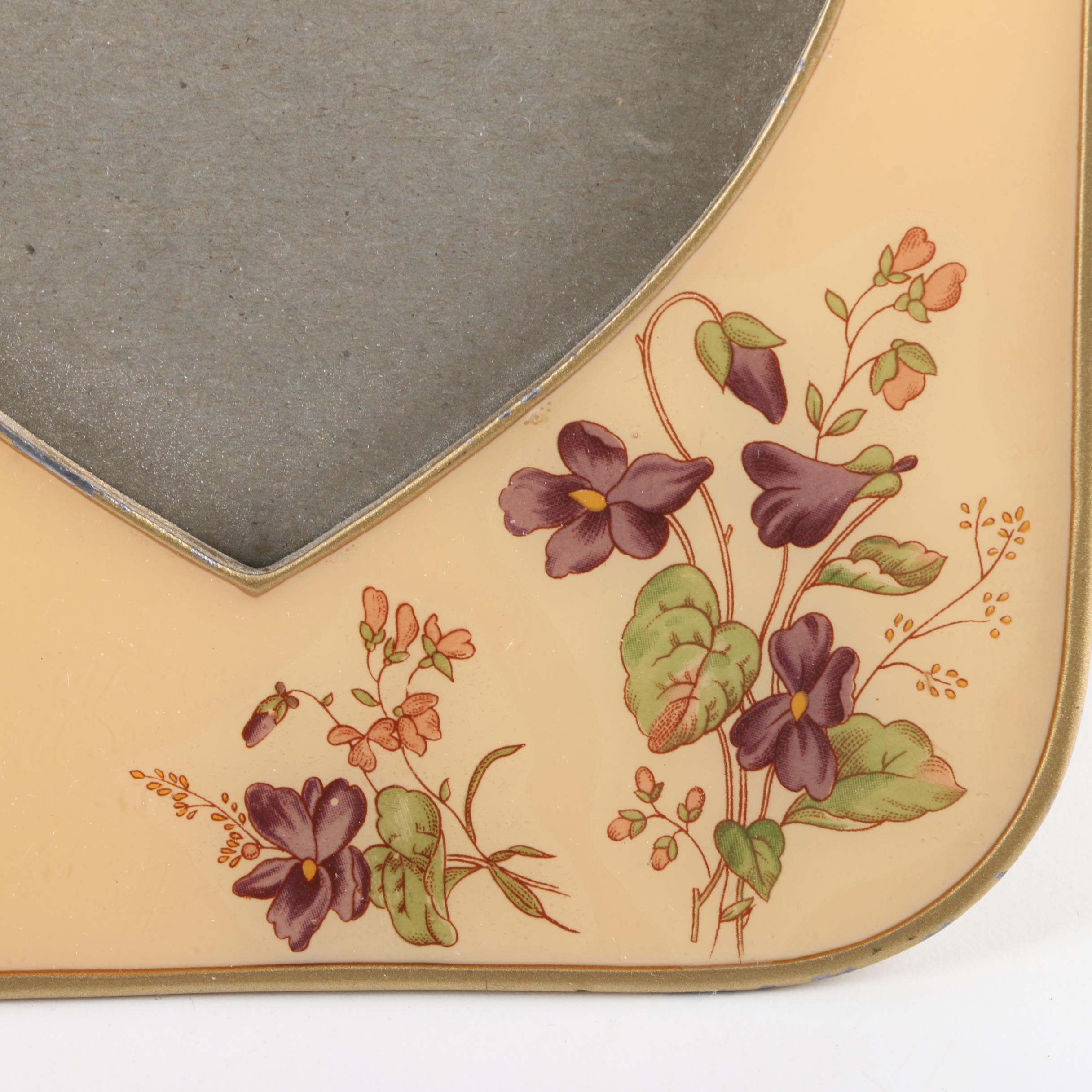Ceramic Floral Themed Picture Frames