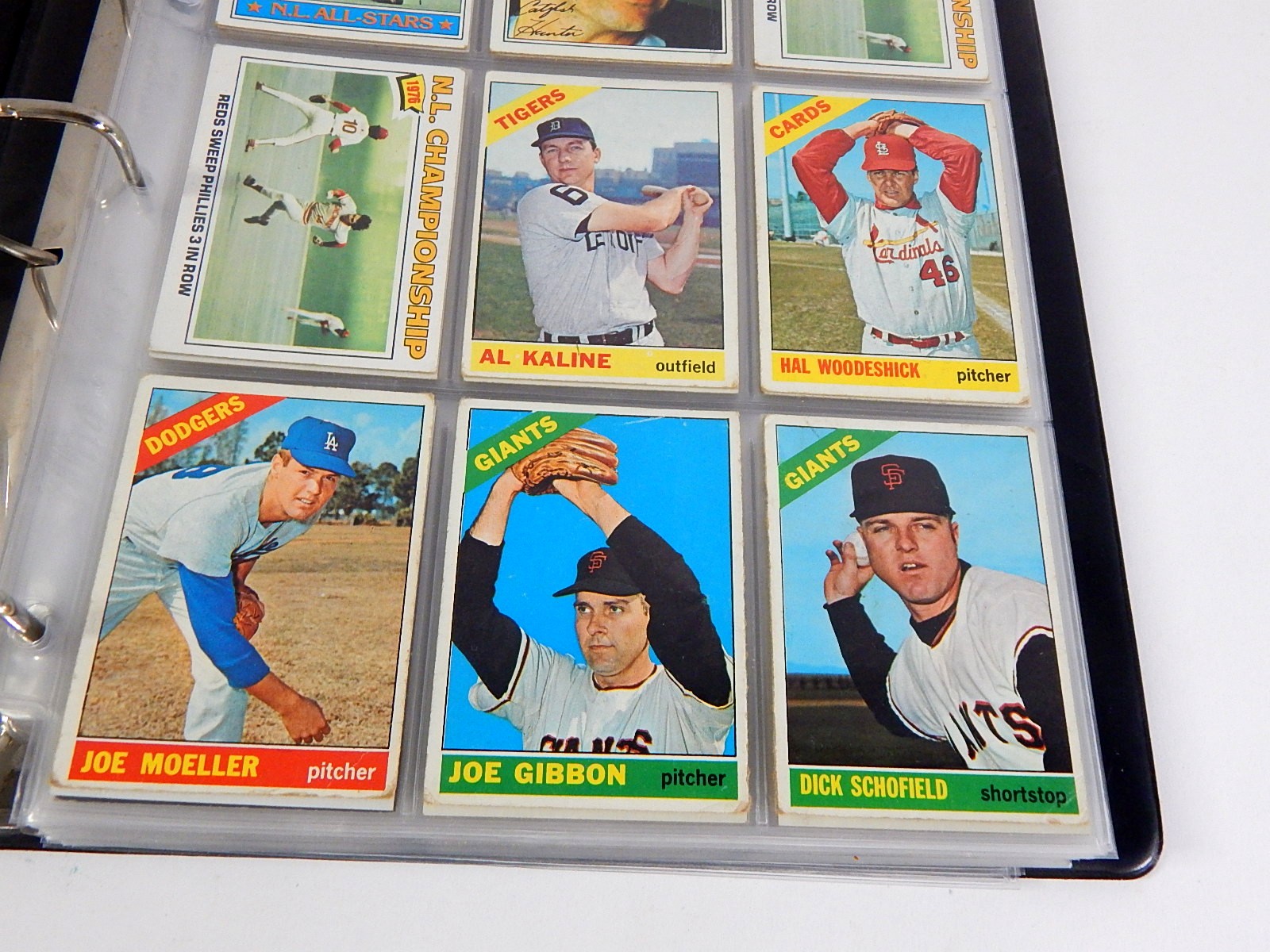 Over 400 Baseball Cards in Album From 1960s through 1990s