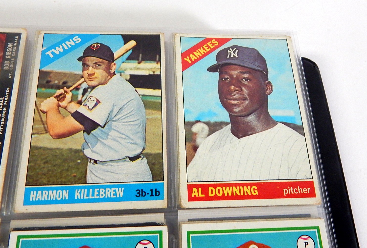 Over 400 Baseball Cards in Album From 1960s through 1990s