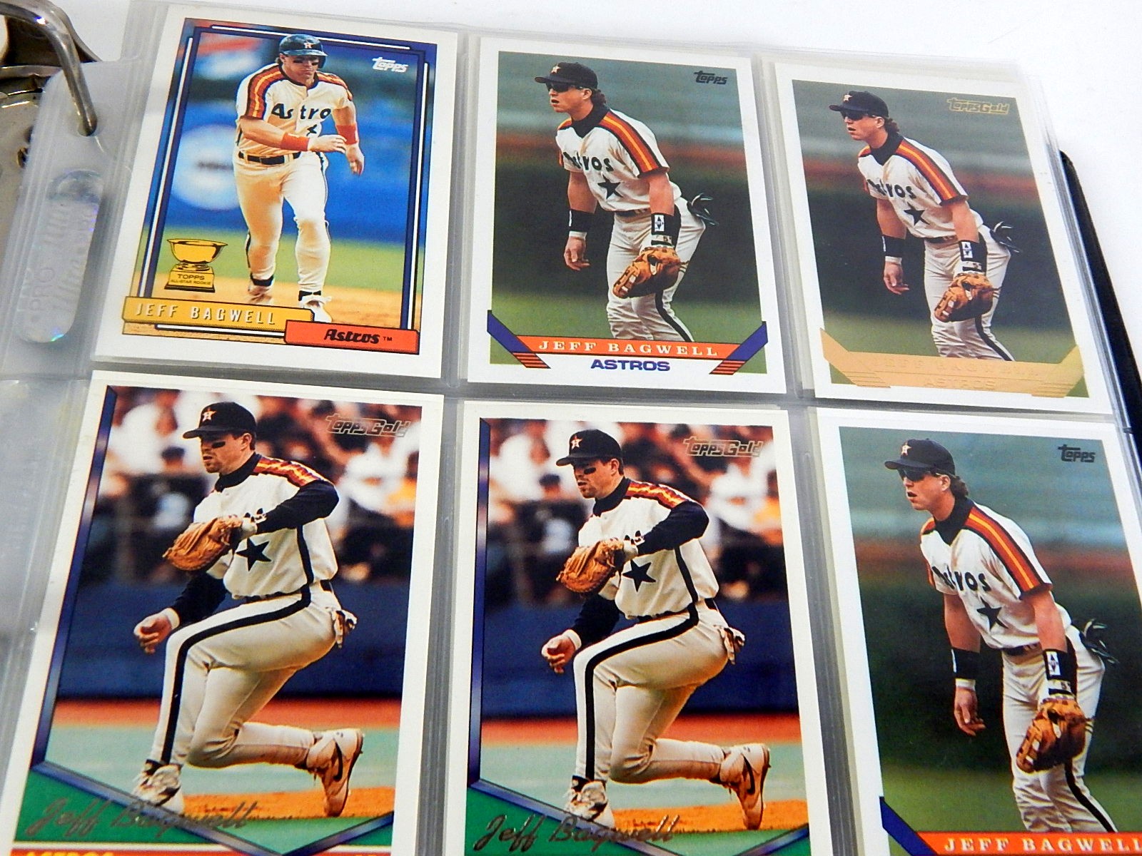 Over 400 Baseball Cards in Album From 1960s through 1990s