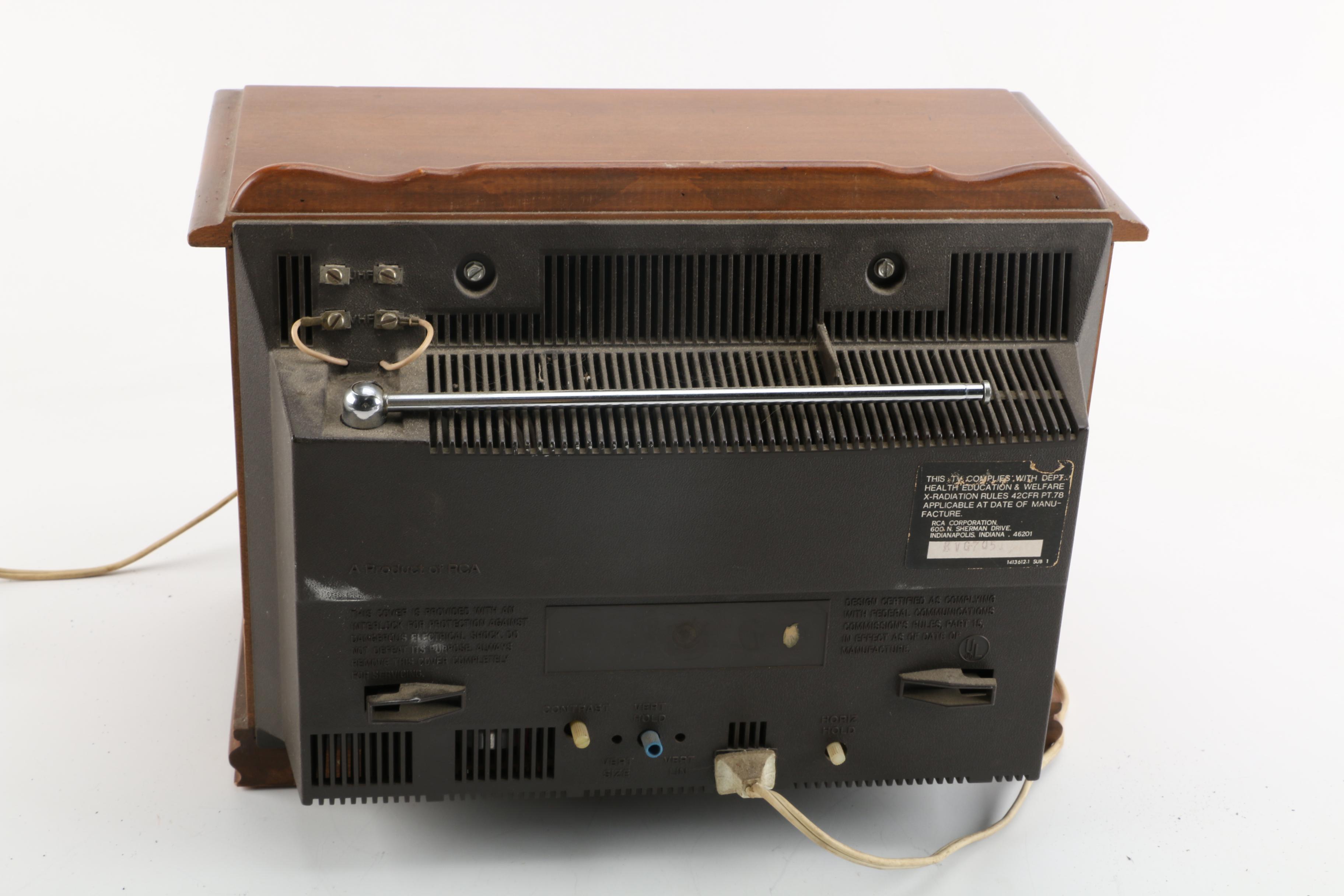 Vintage RCA Cabinet Television