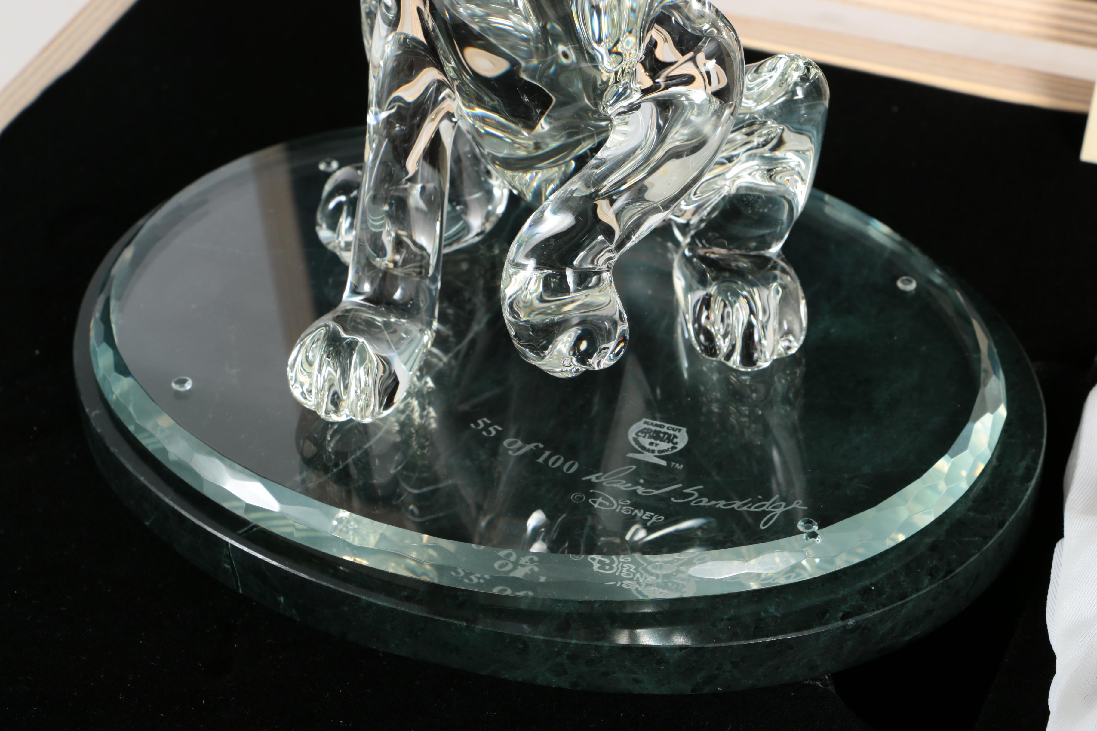 Arribas Bros. Blown Glass Pluto Figurine