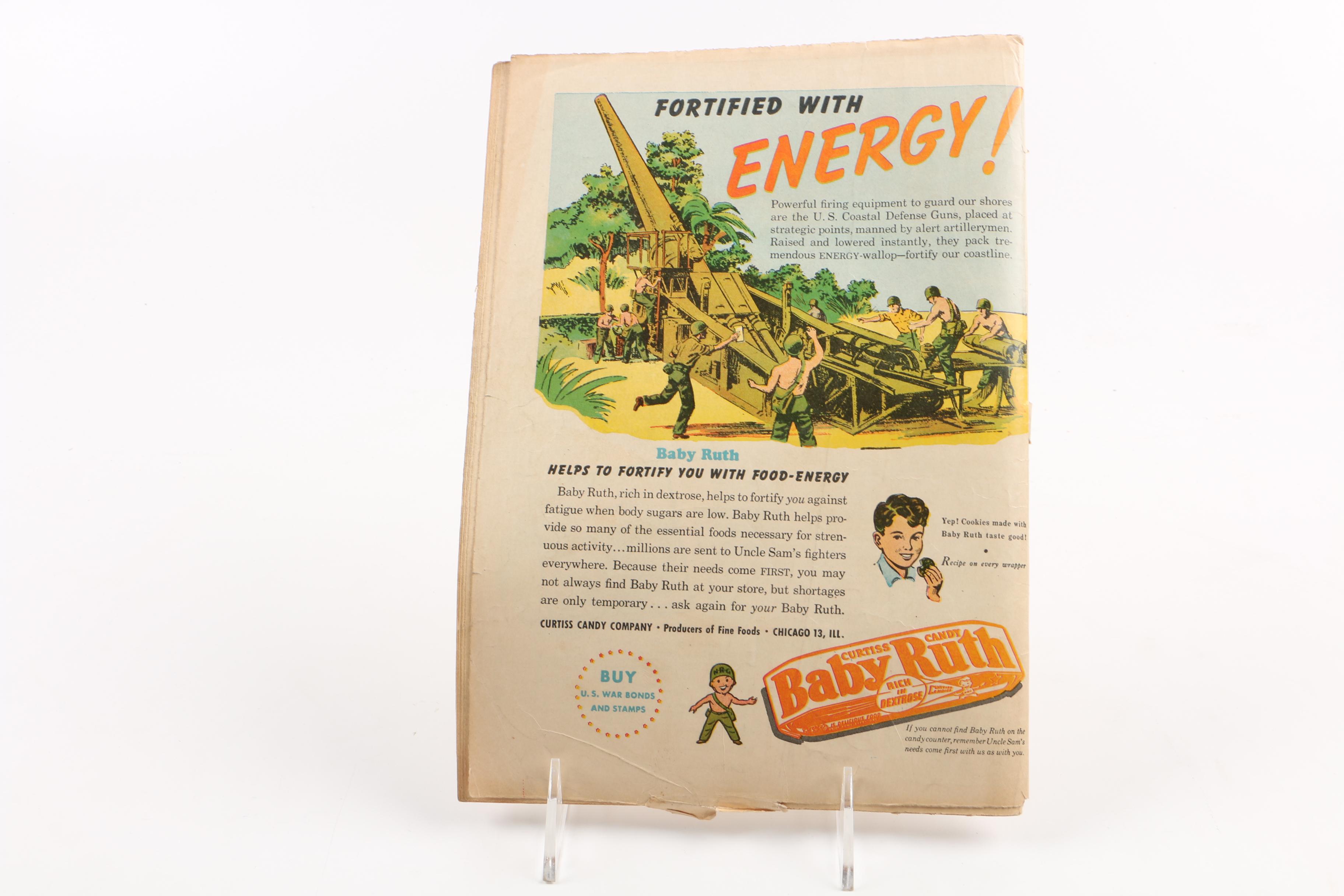 1940s Comic Books Including "Captain Marvel" and "Walt Disney's Comics"