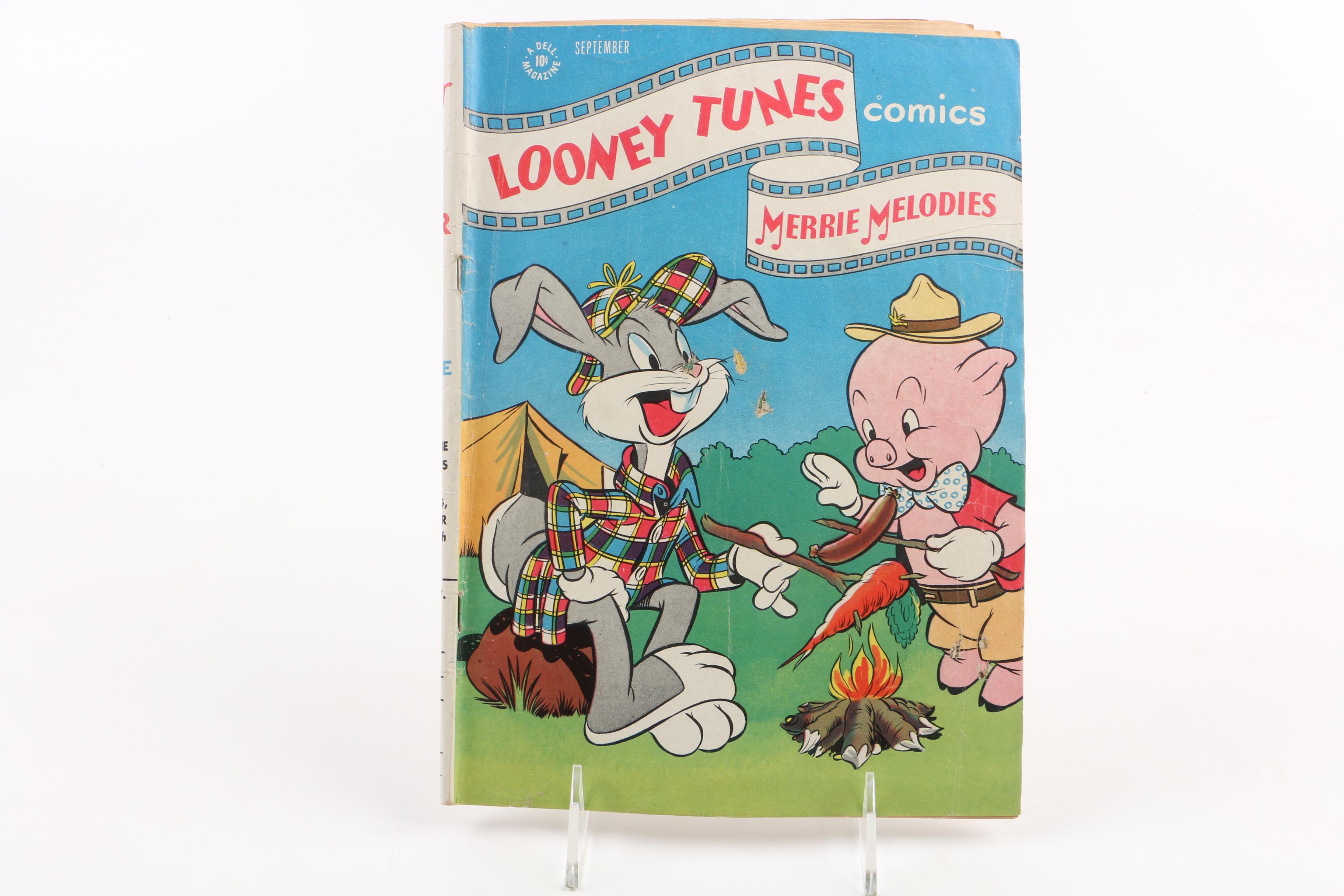 1940s Comic Books Including "Captain Marvel" and "Walt Disney's Comics"