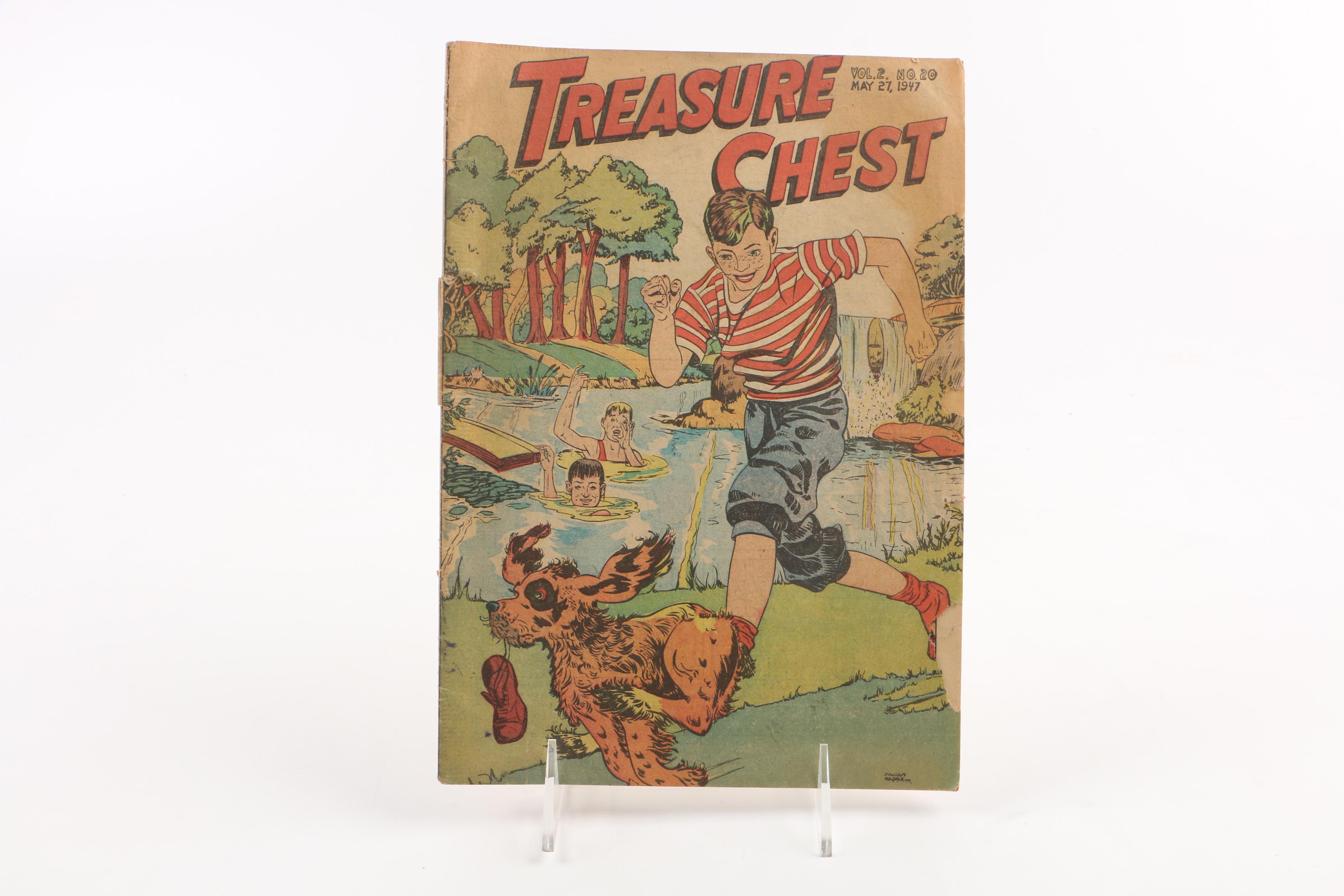 1940s Comic Books Including "Captain Marvel" and "Walt Disney's Comics"