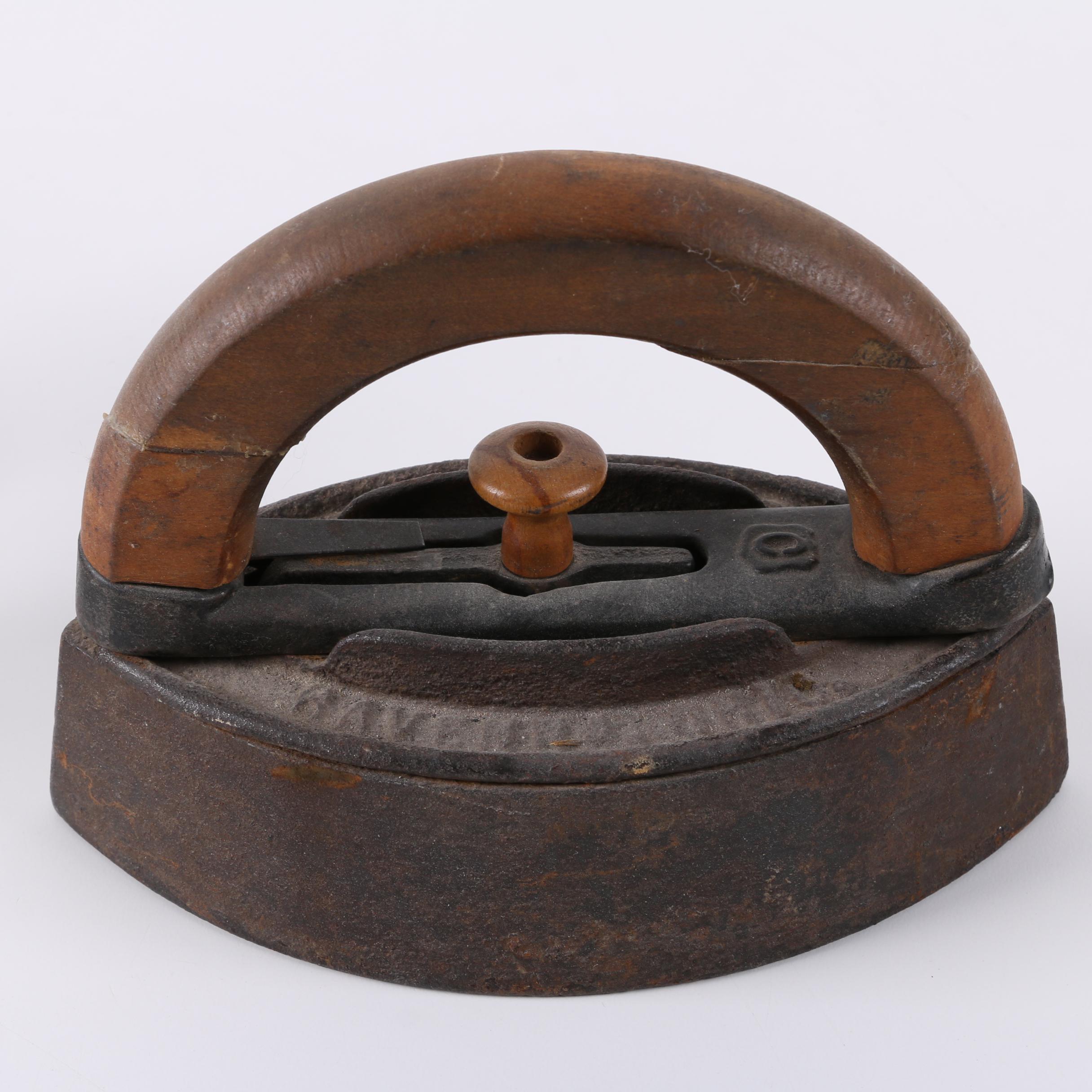 Antique and Vintage Cast Iron Clothing Irons