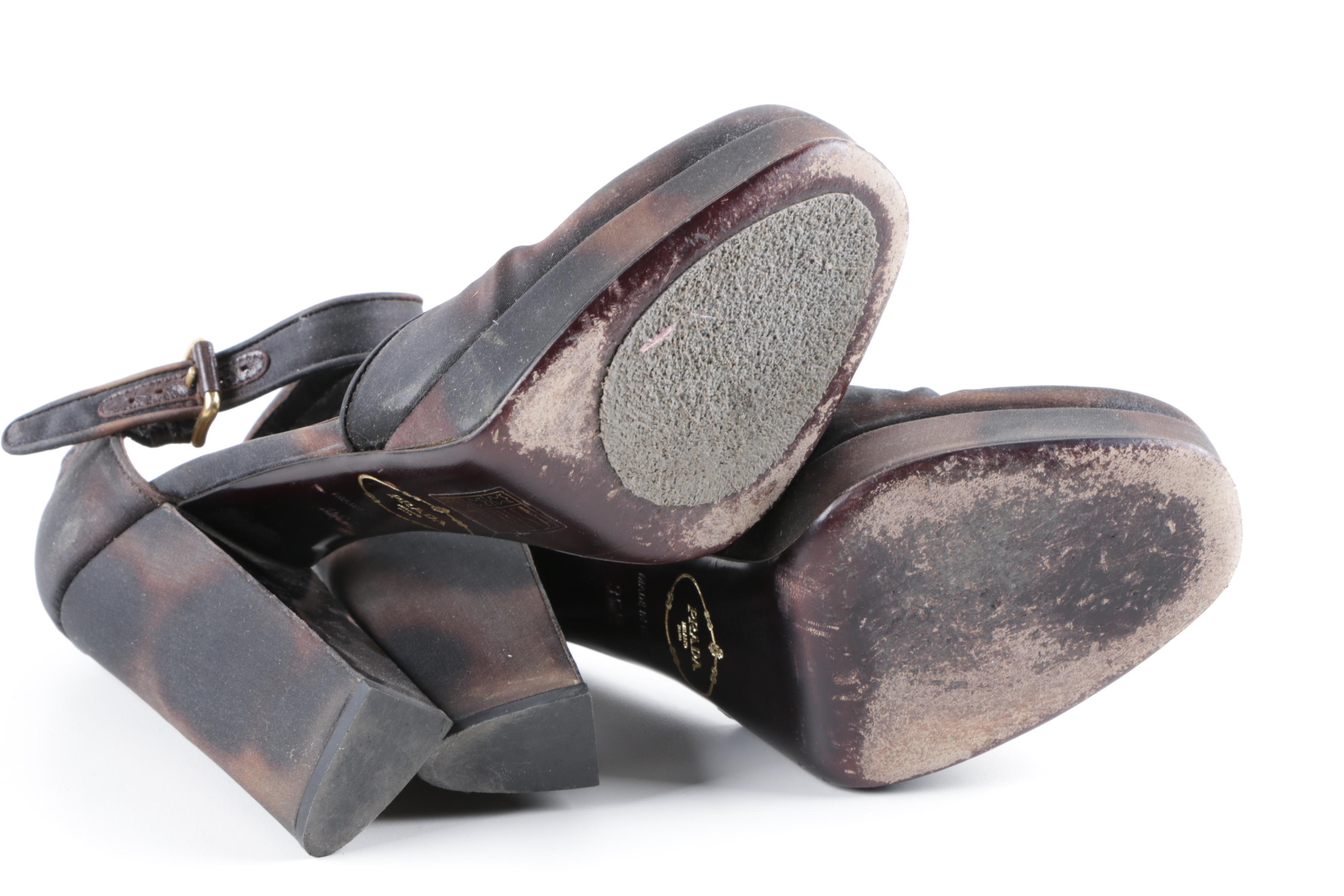 Prada Mary Jane Platform Pumps