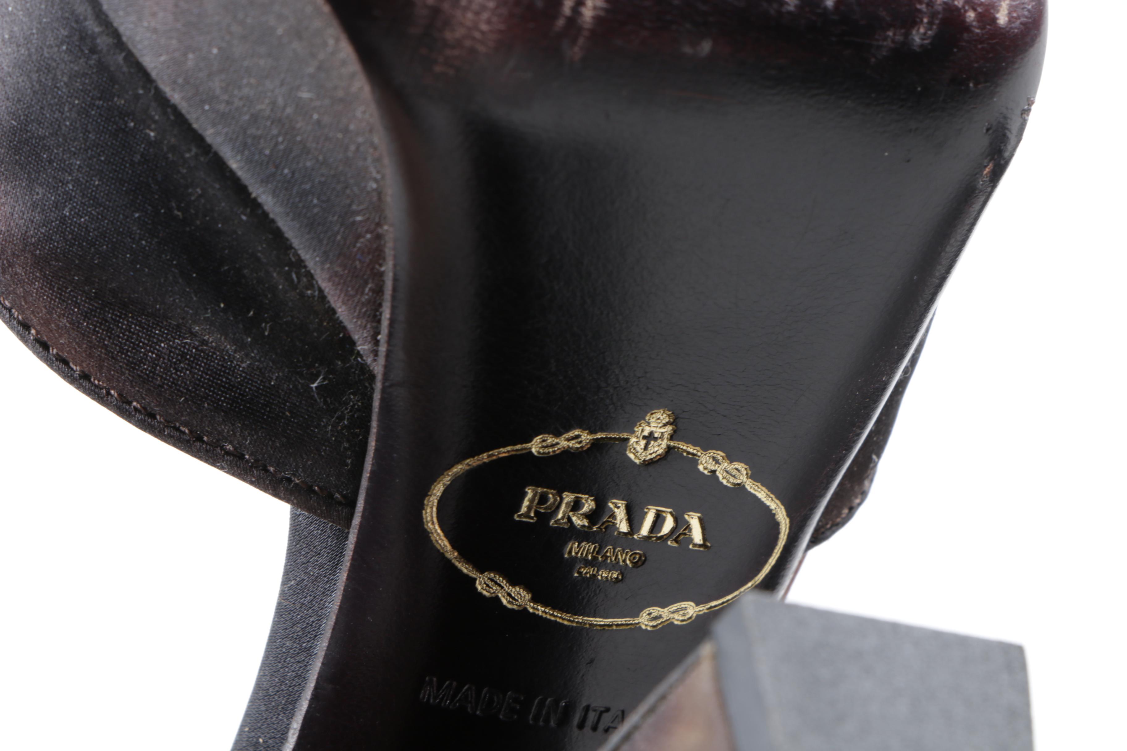 Prada Mary Jane Platform Pumps