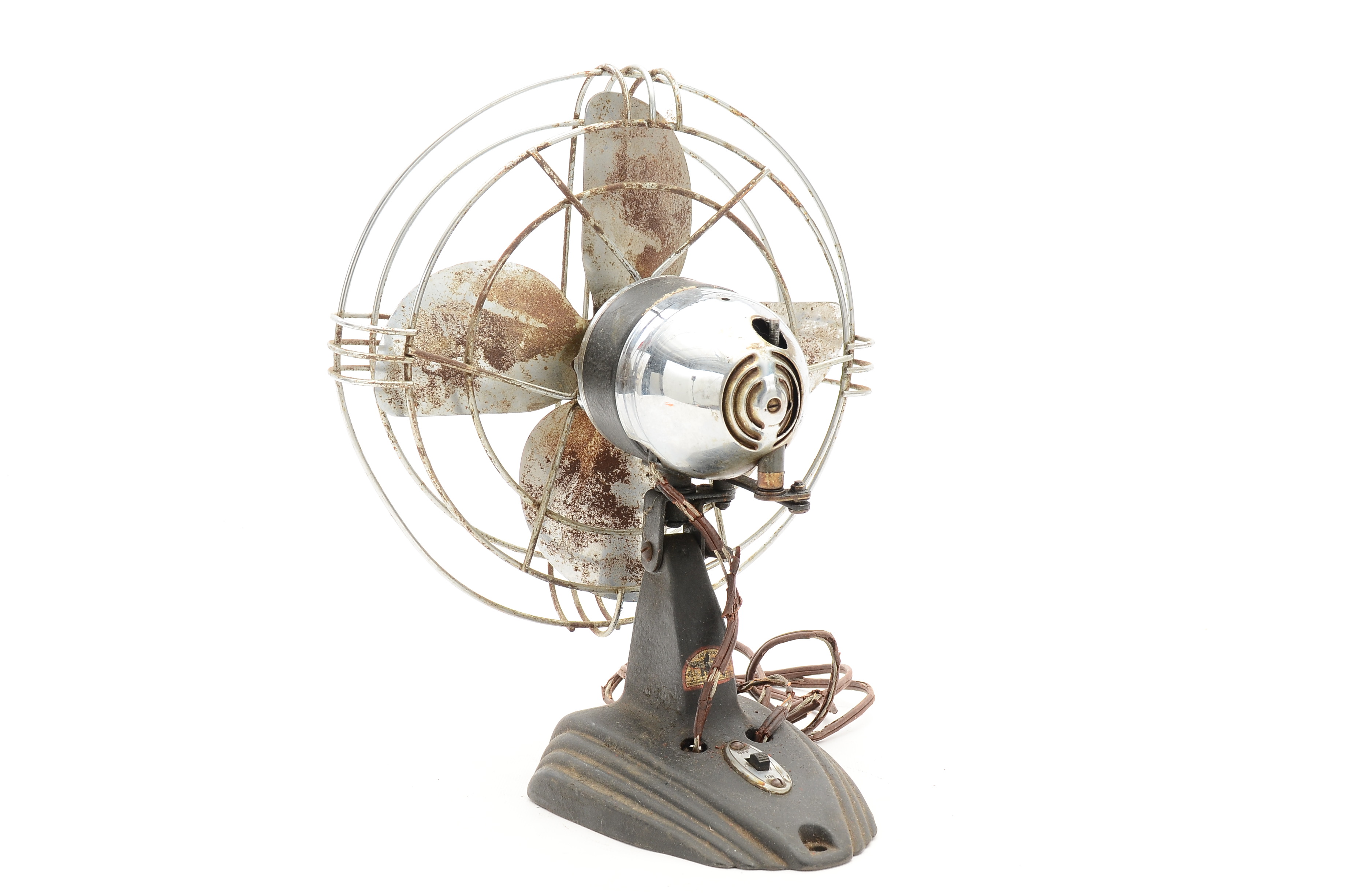 Vintage KM "Koldair" Oscillating Portable Fan