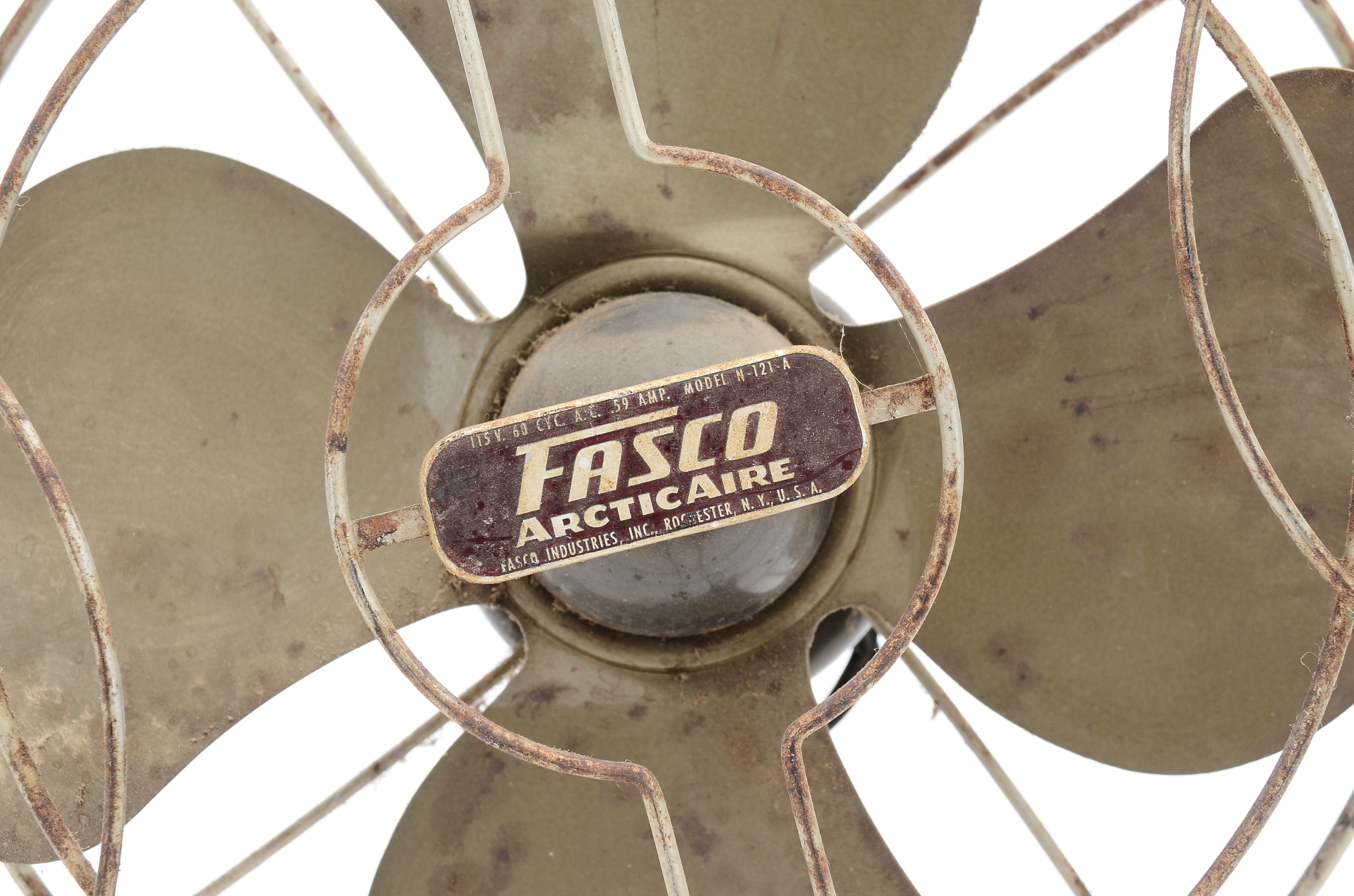 Vintage Fasco "ArticAire" Oscillating Portable Fan