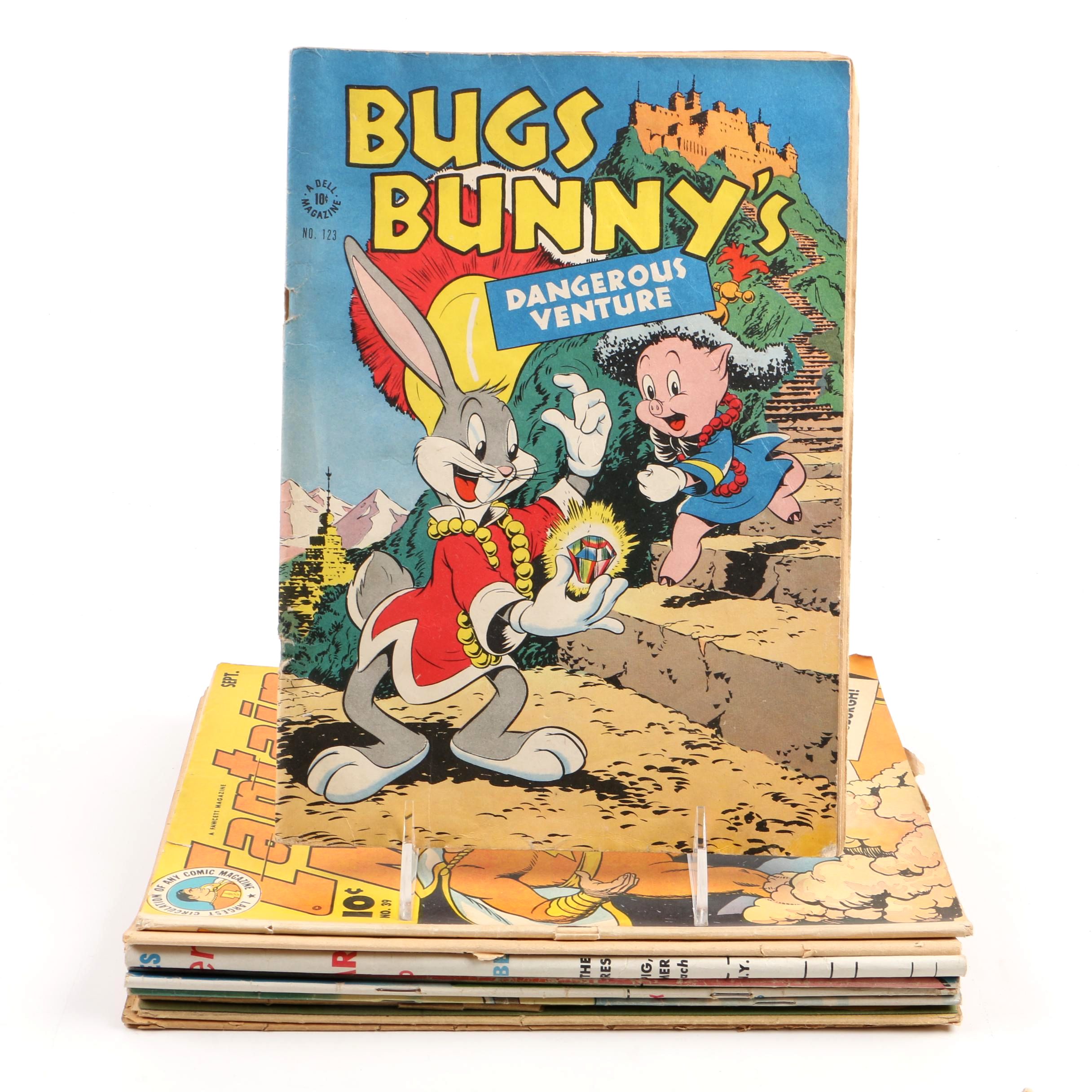 1940s Comic Books Including "Captain Marvel" and "Walt Disney's Comics"