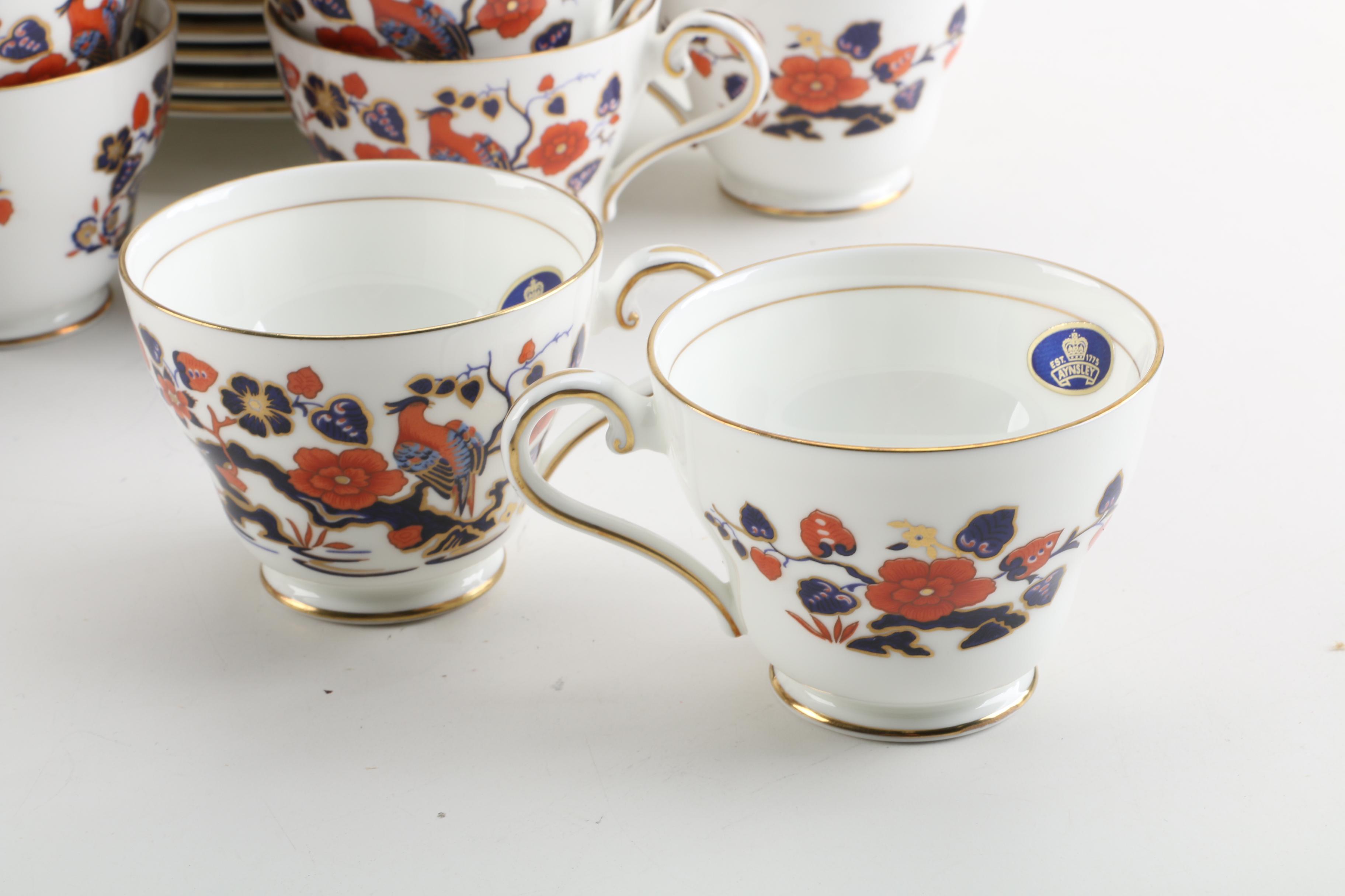 Aynsley "Bird of Paradise" Porcelain Tableware