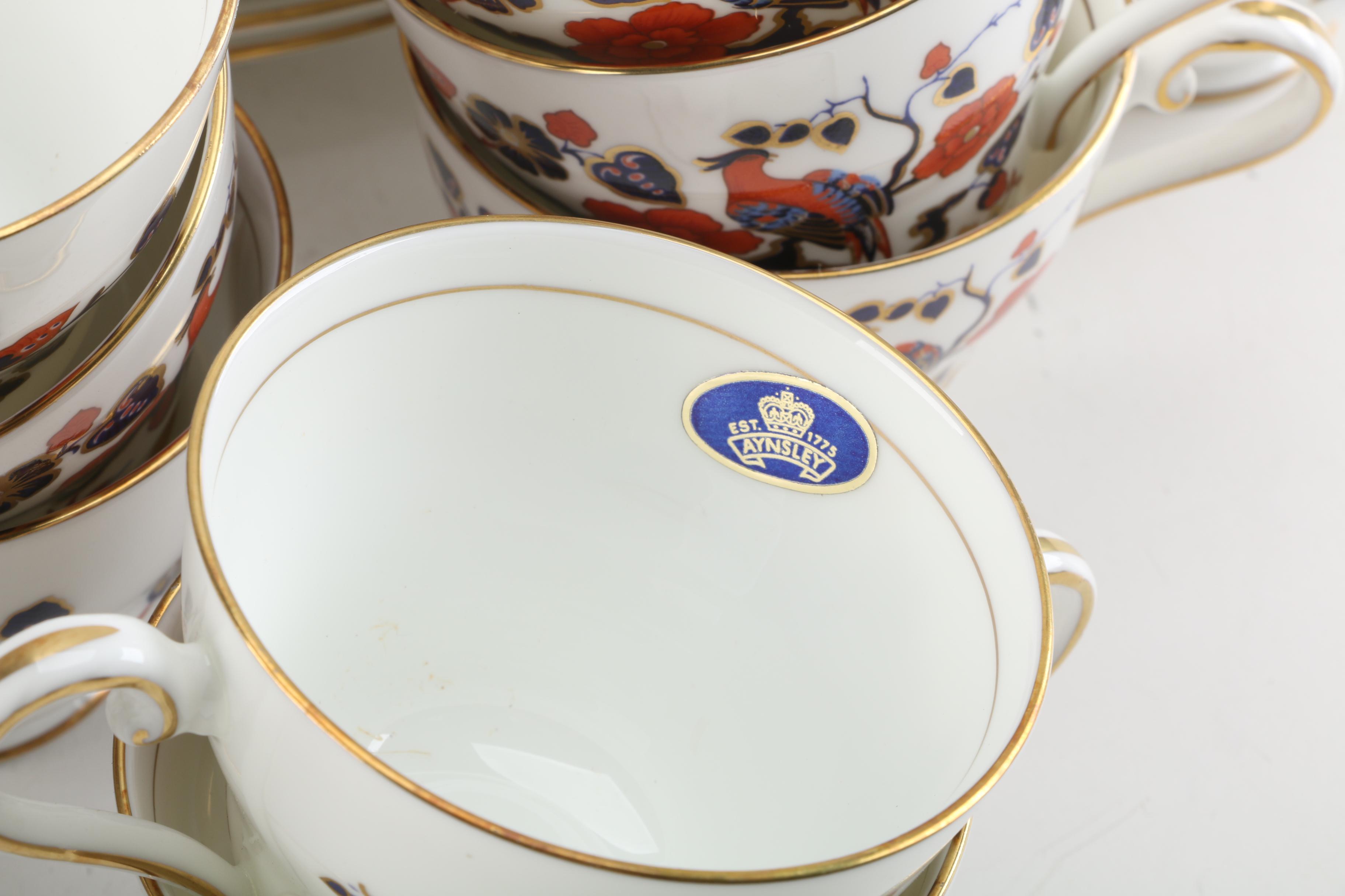 Aynsley "Bird of Paradise" Porcelain Tableware