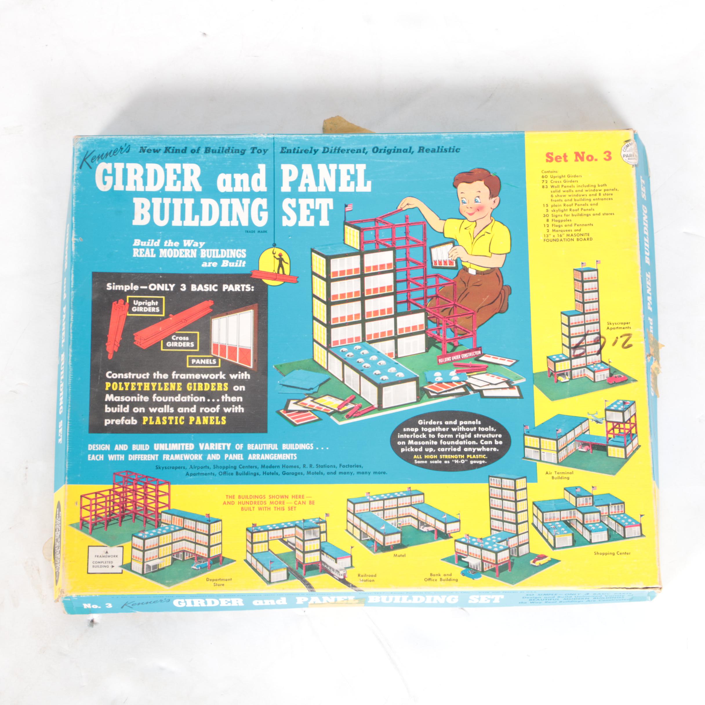 1960s Kenner Construction Toys