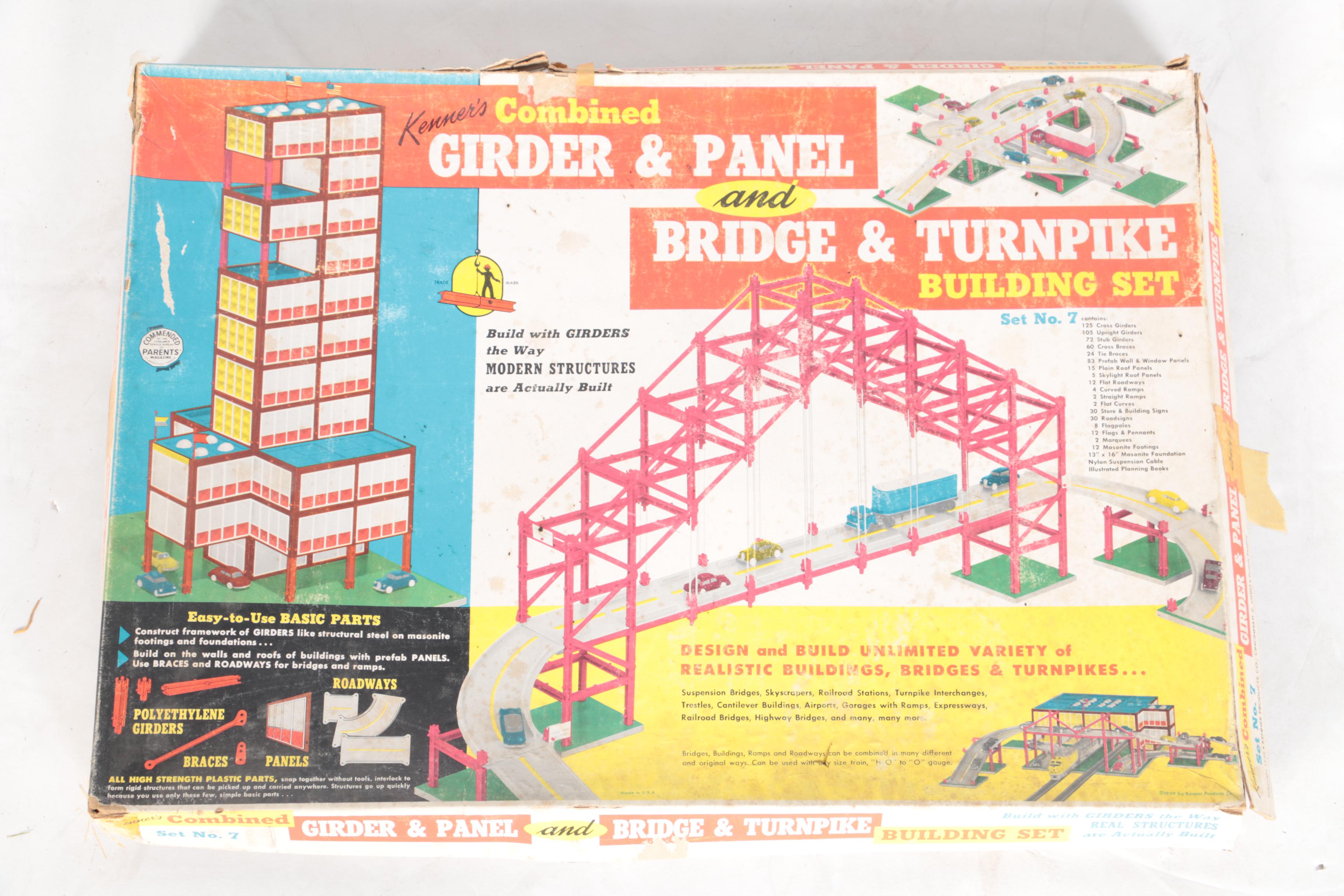 1960s Kenner Construction Toys