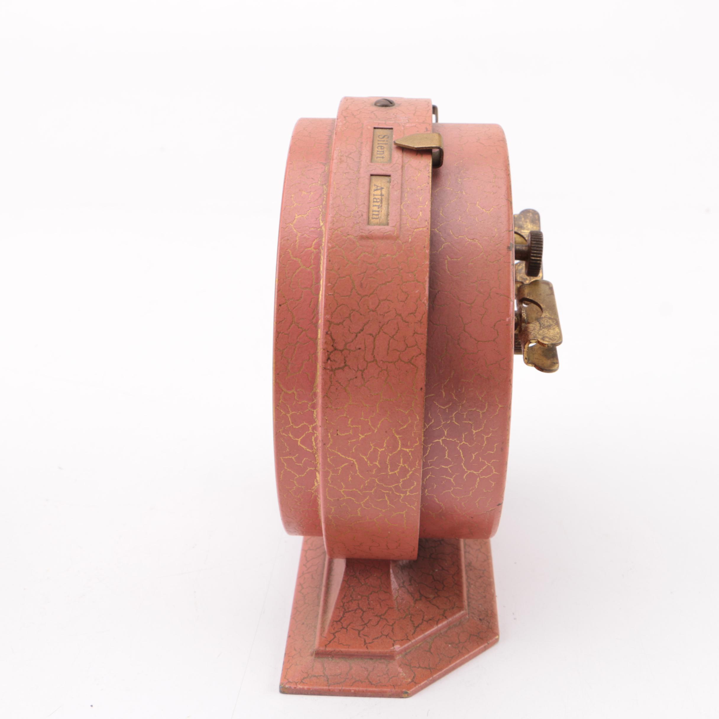 Vintage Westclox Big Ben Pink Alarm Clock