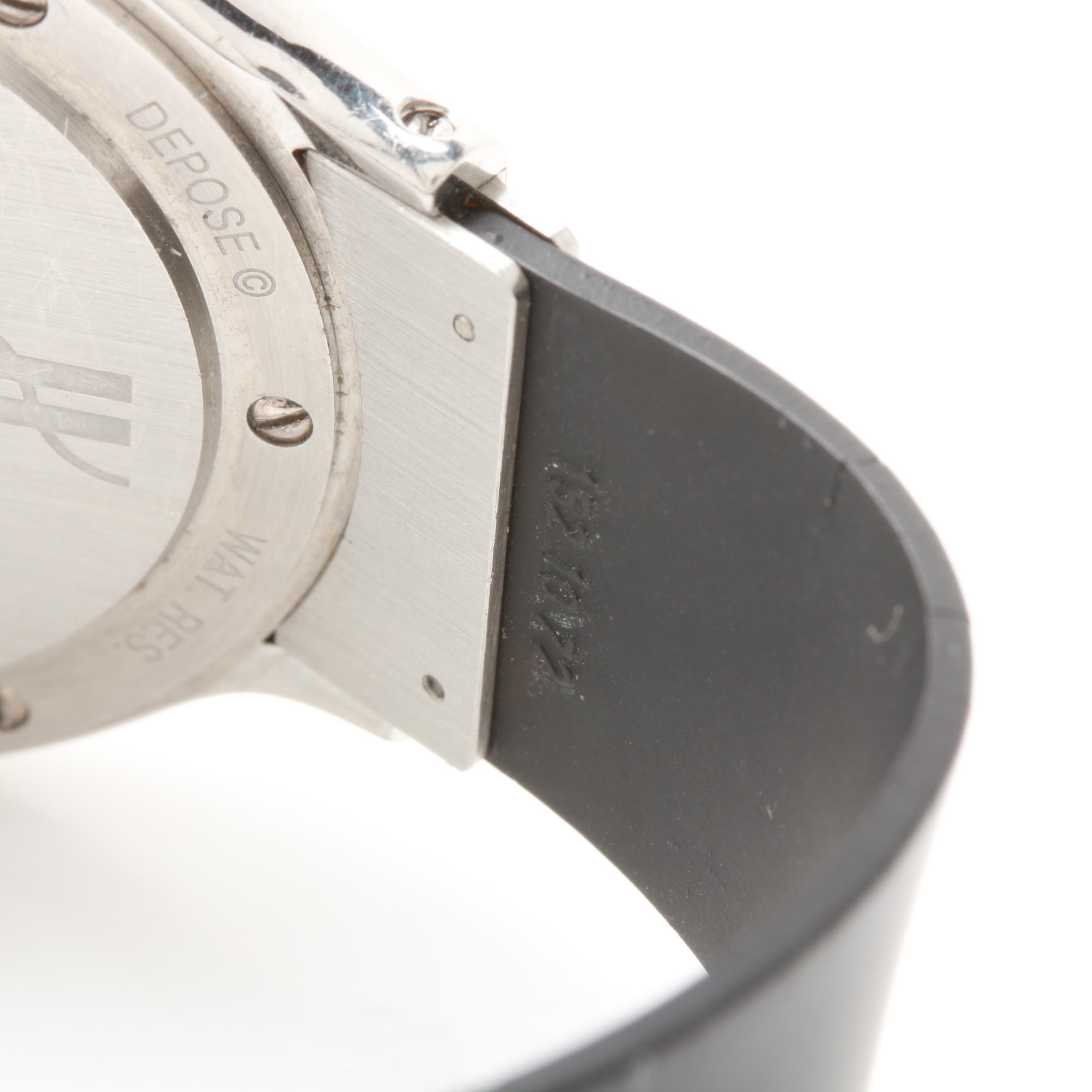 Hublot Stainless Steel Blue Dial Watch