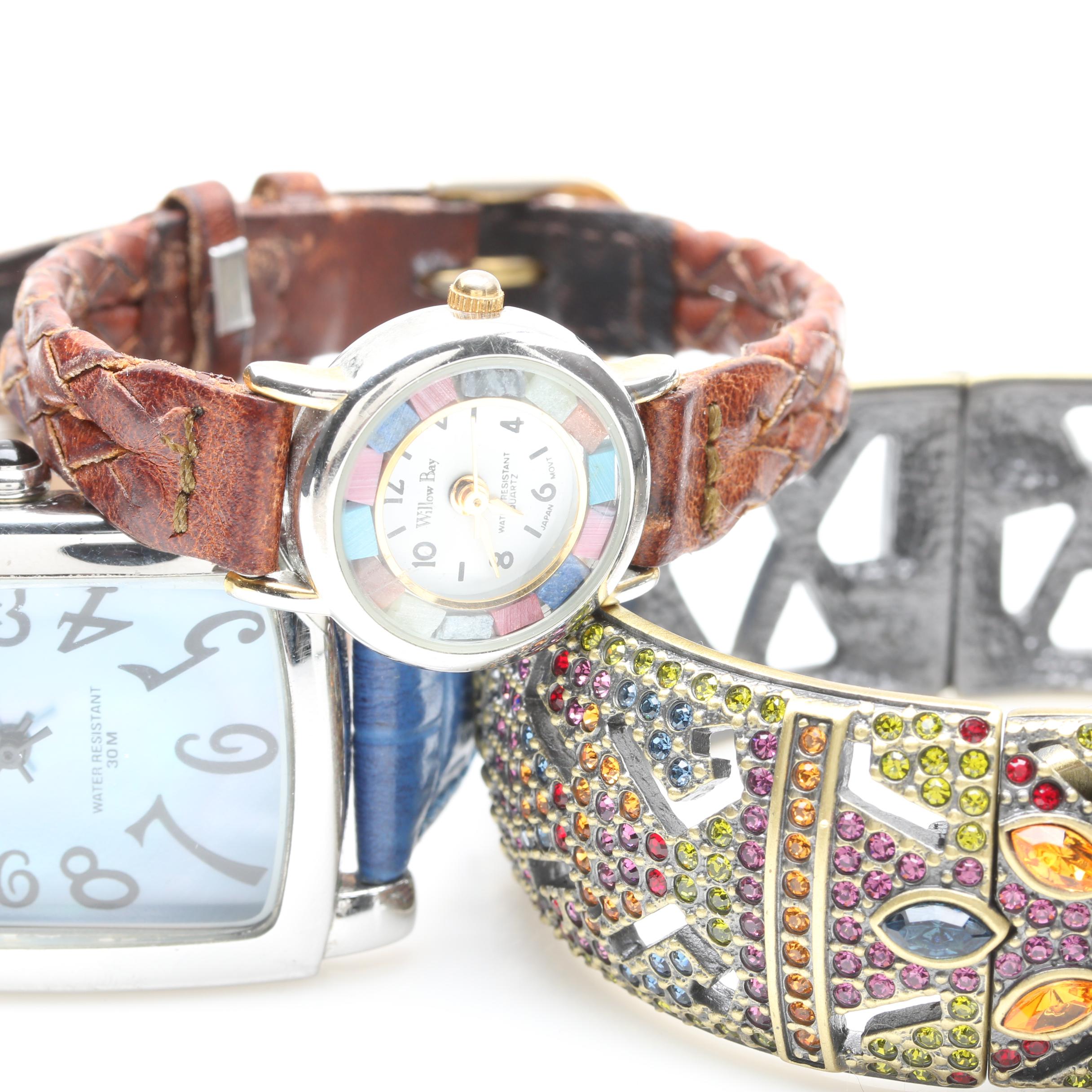 Collection of Watches Including Heidi Daus and Disney