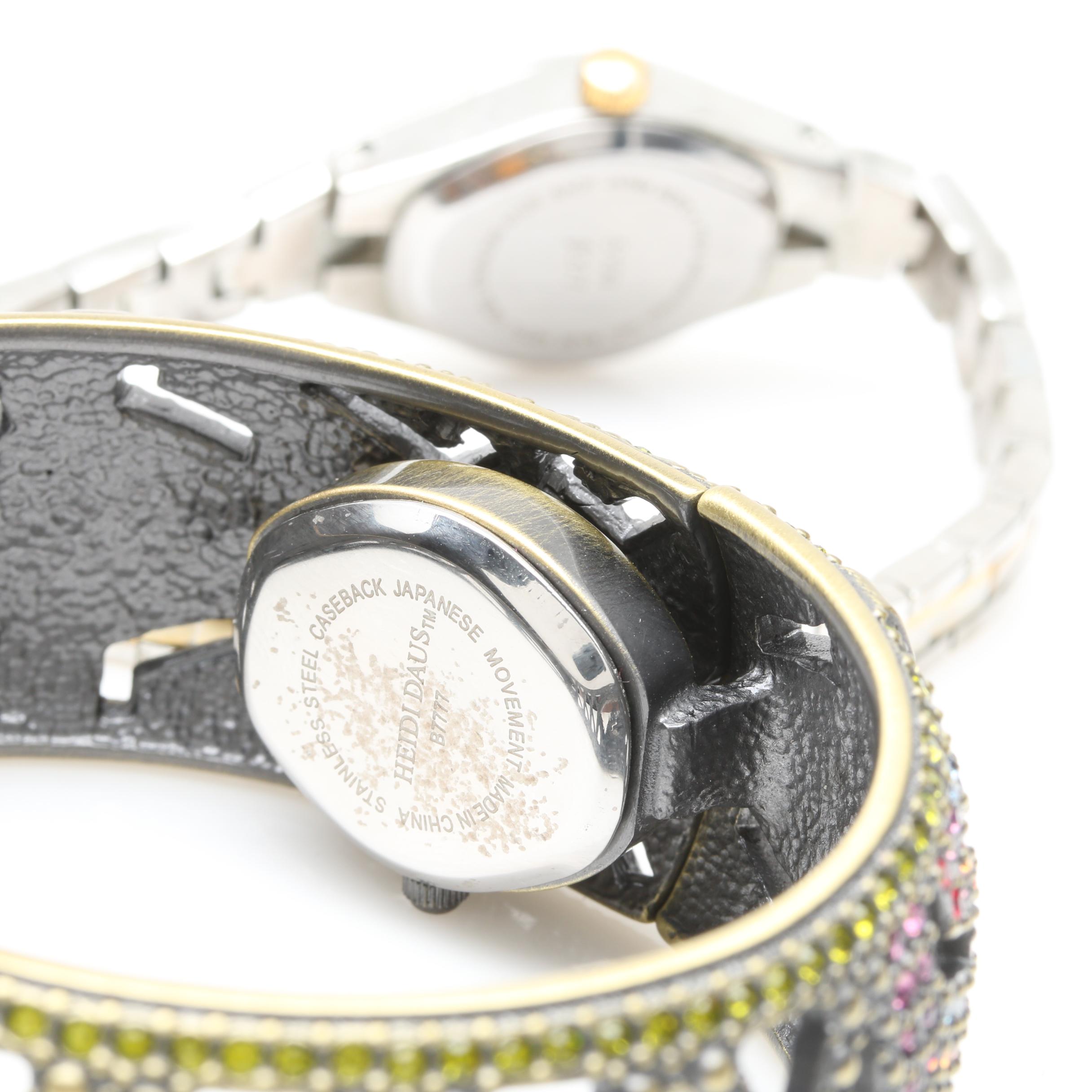 Collection of Watches Including Heidi Daus and Disney