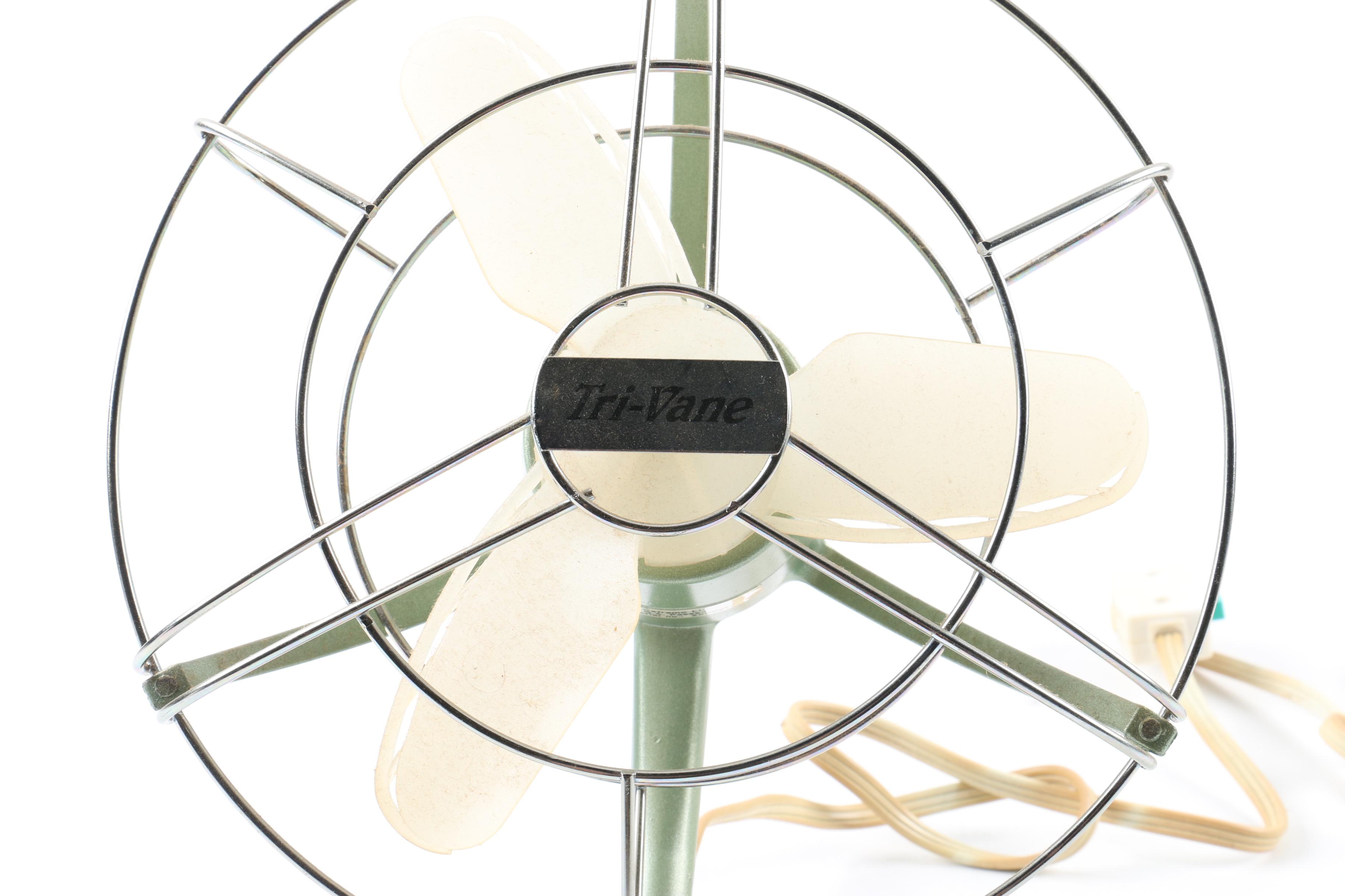 Vintage Atomic Caframo "Tri-Vane" Fan