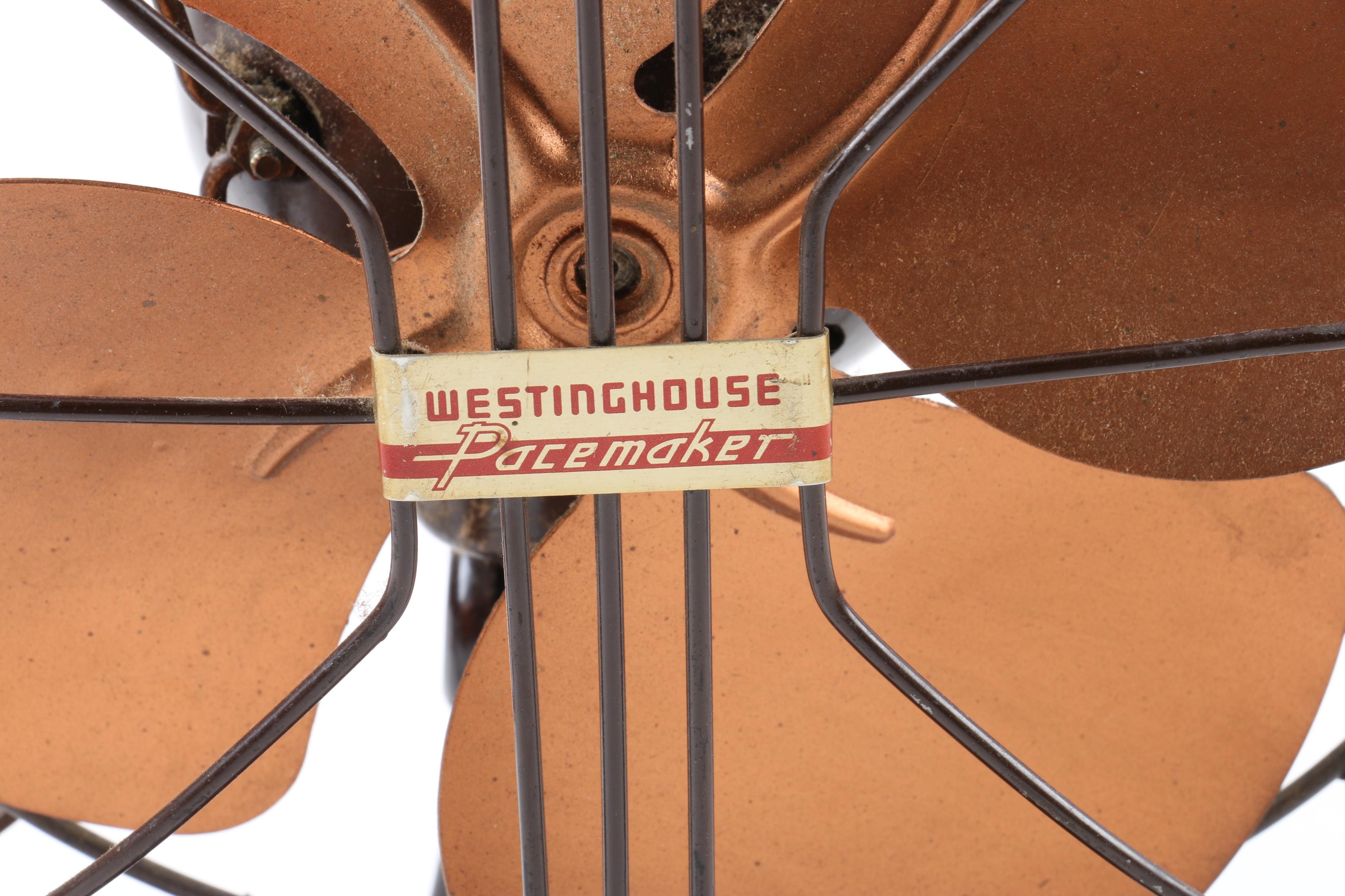 Vintage Art Deco Westinghouse "Pacemaker" Portable Fan