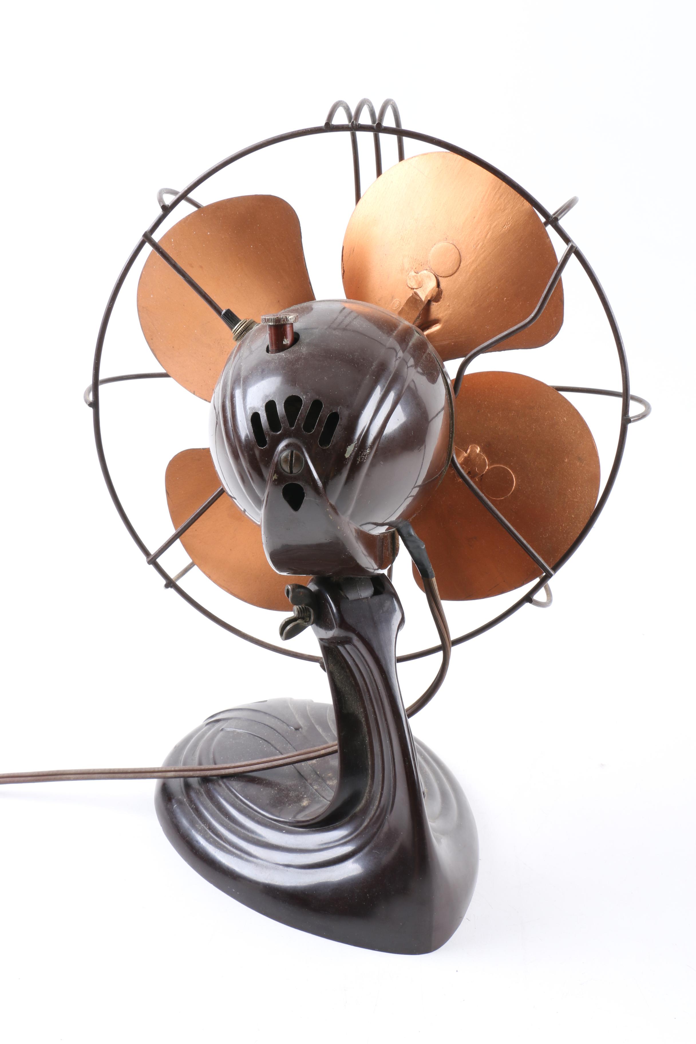 Vintage Art Deco Westinghouse "Pacemaker" Portable Fan