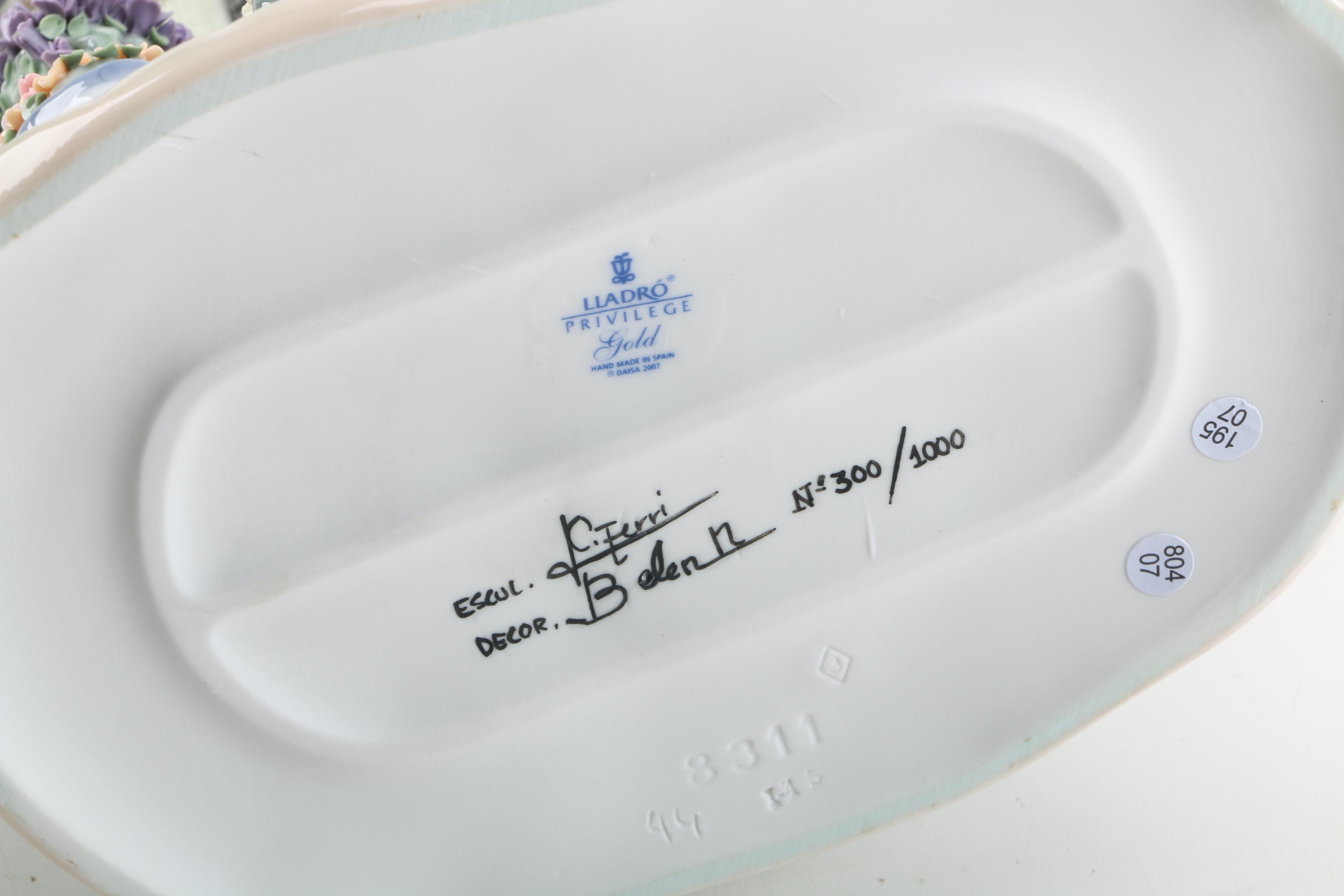 Lladró "Swing into Spring" #8311 Limited Edition Porcelain Figurine