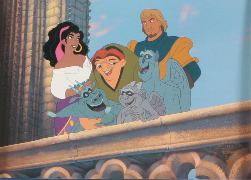 Disney Film Commemorative Offset Lithographs