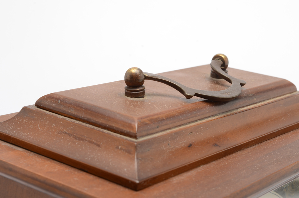 Vintage German-Made Westminster Chiming Mantel Clock by Cuckoo Clock Mfg. Co.