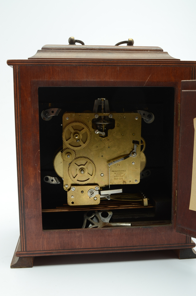 Vintage German-Made Westminster Chiming Mantel Clock by Cuckoo Clock Mfg. Co.