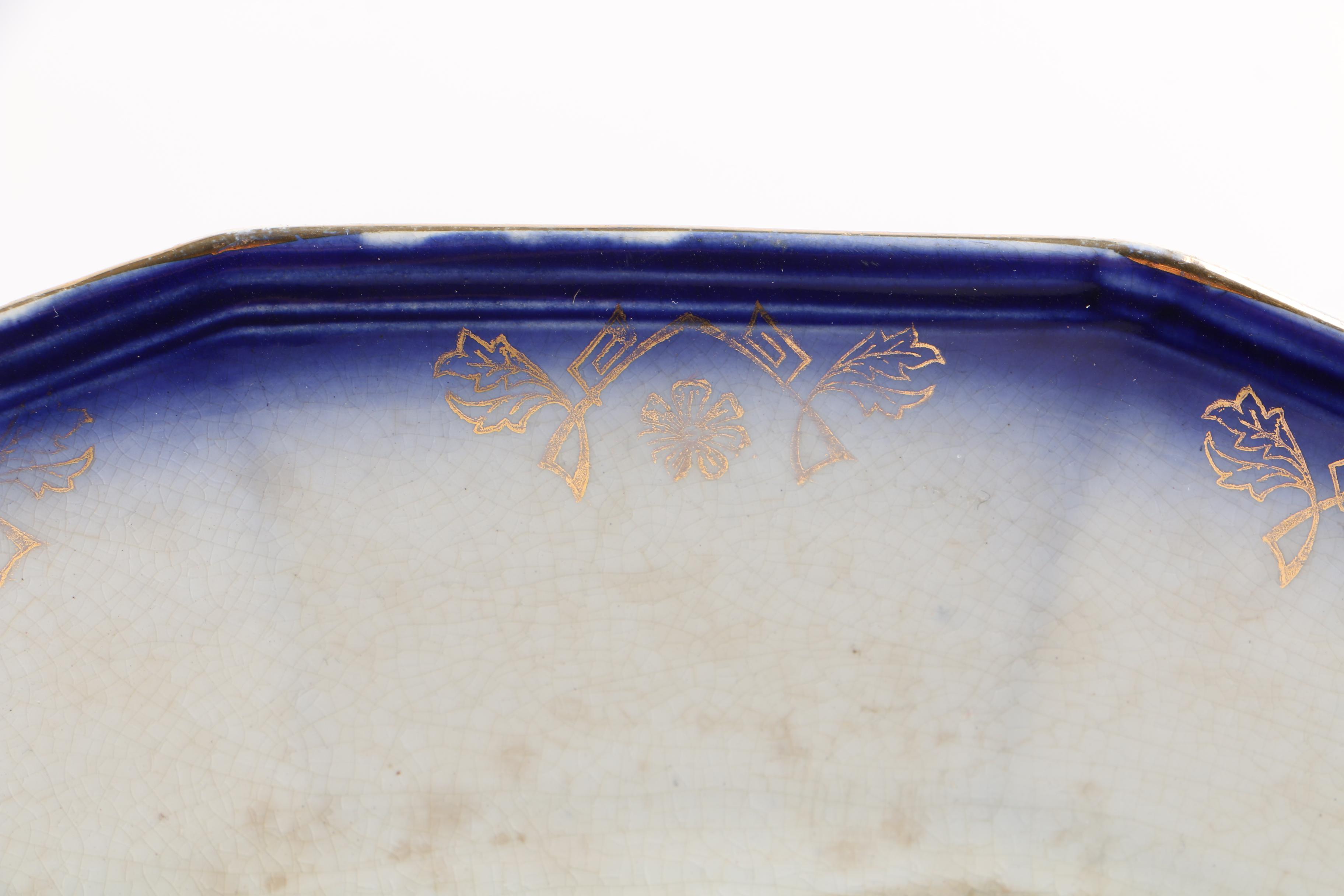 Antique Hand Painted Pheasant Porcelain Platter, c. 1880's Continental